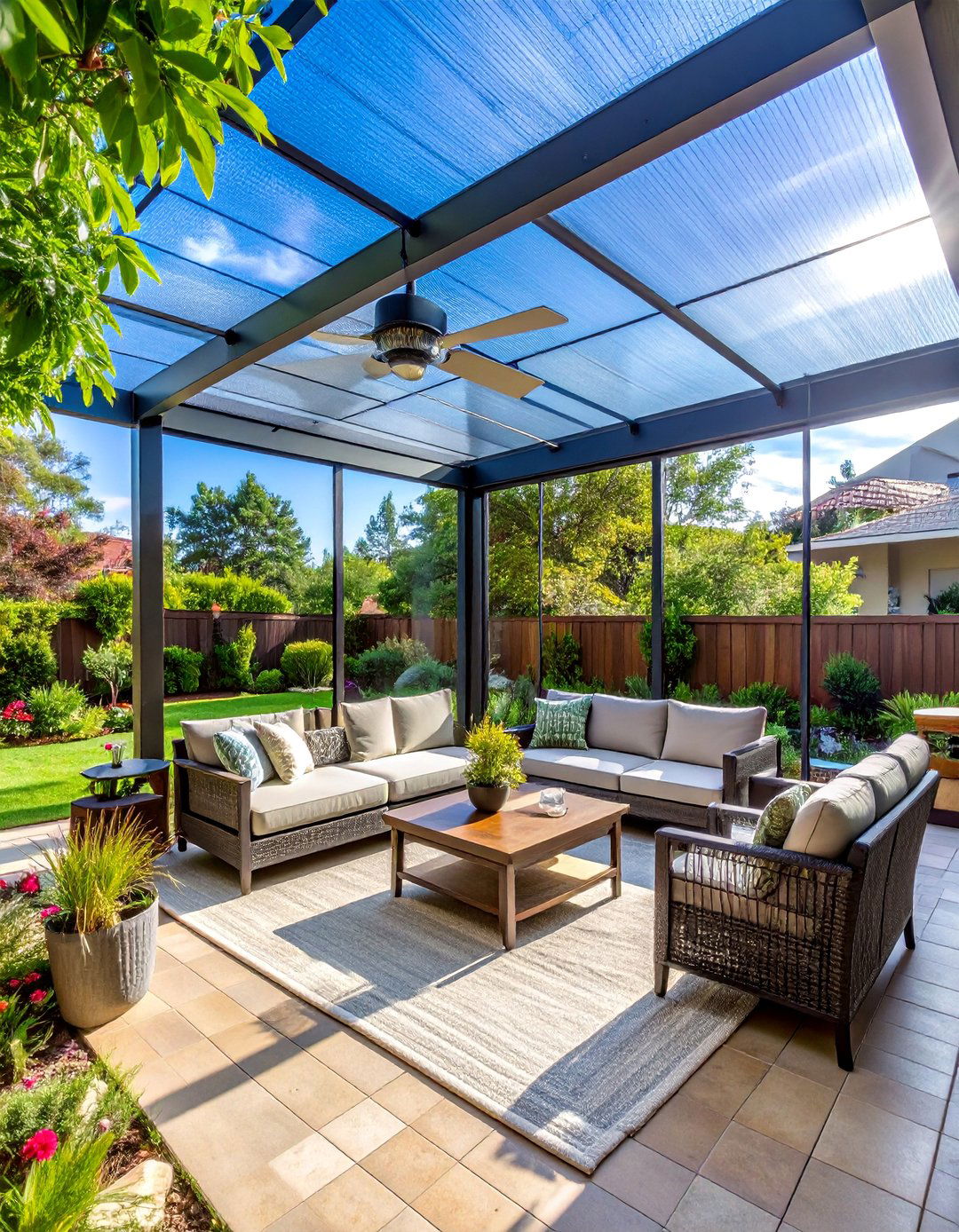 Three Season Screen Room Design - 25 Enclosed Patio Ideas for Outdoor Comfort