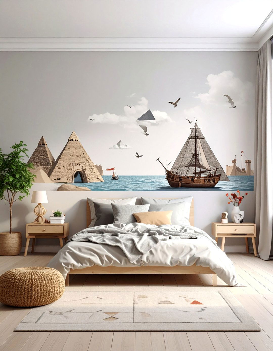 Time Travel History Adventure - 30 Kids Room Accent Wall Ideas for a Fun and Creative Space