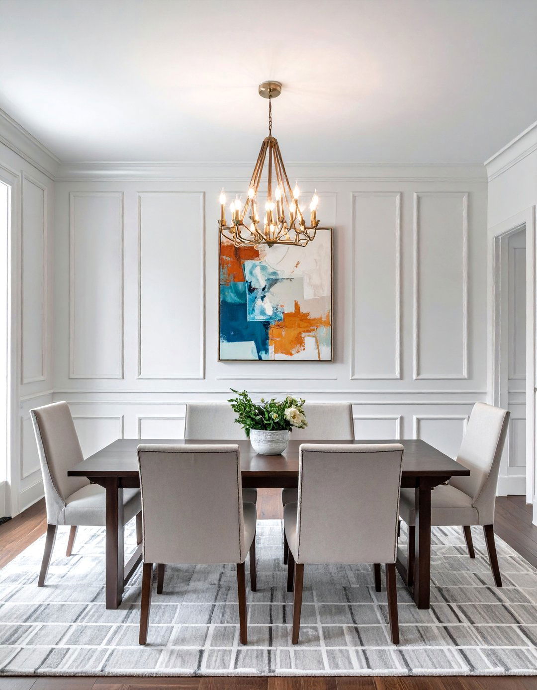 Traditional Raised Panel Wainscoting - 40 Wall Paneling Ideas to Elevate Your Home's Interior Design