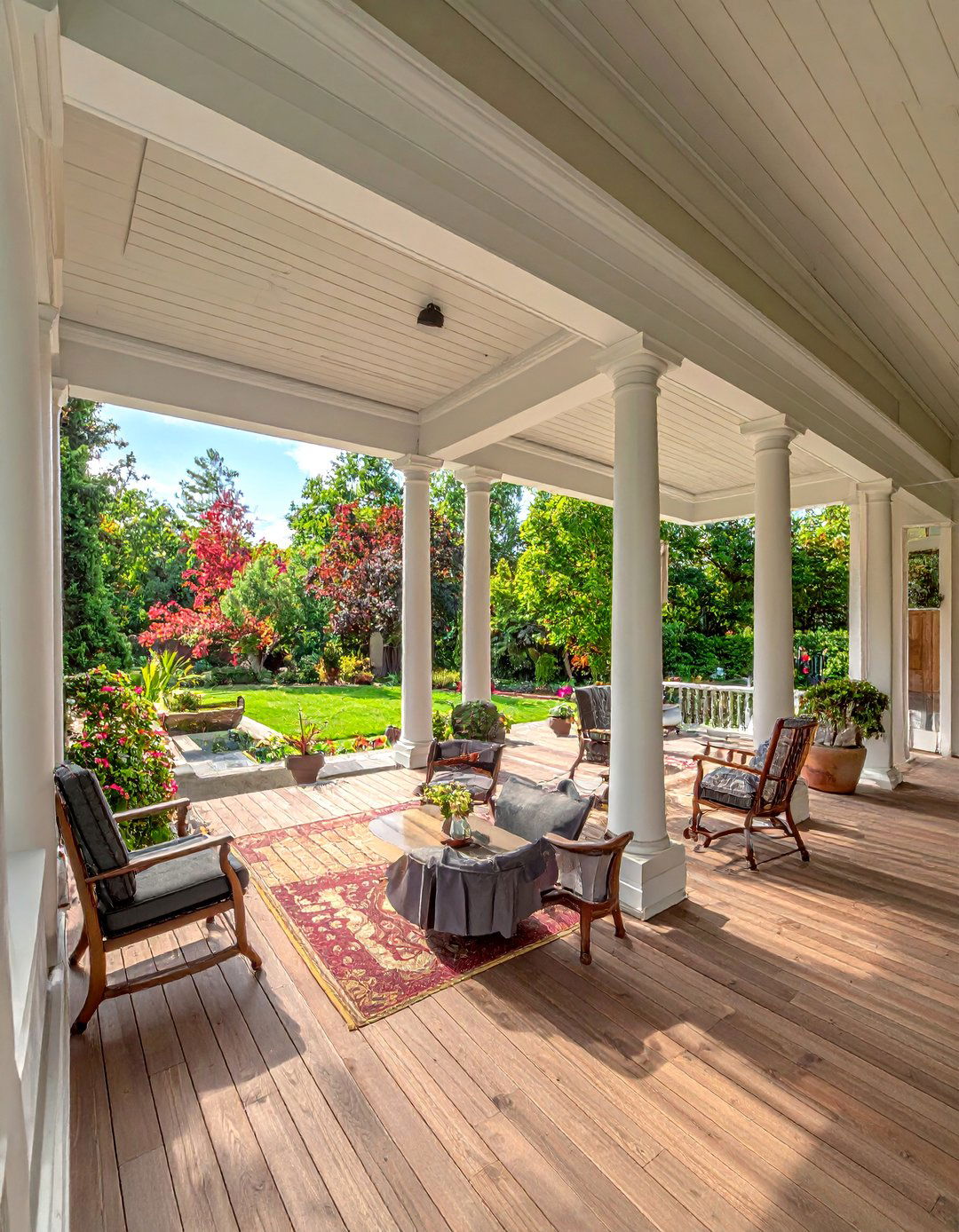 Traditional Screened Porch - 25 Enclosed Patio Ideas for Outdoor Comfort