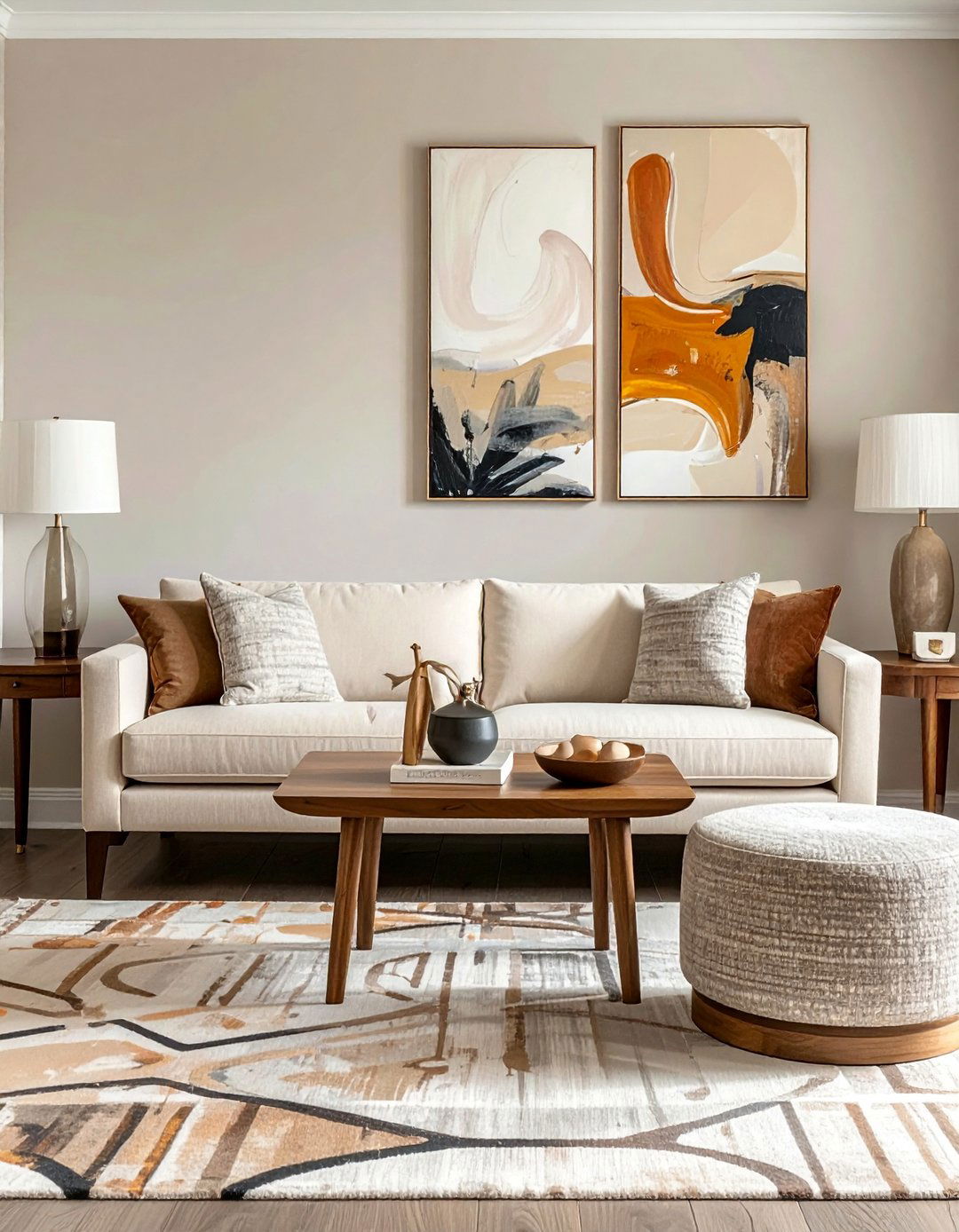 Transitional Aesthetic Room with Classic and Modern Blend - 40 Aesthetic Room Ideas for a Stylish Home