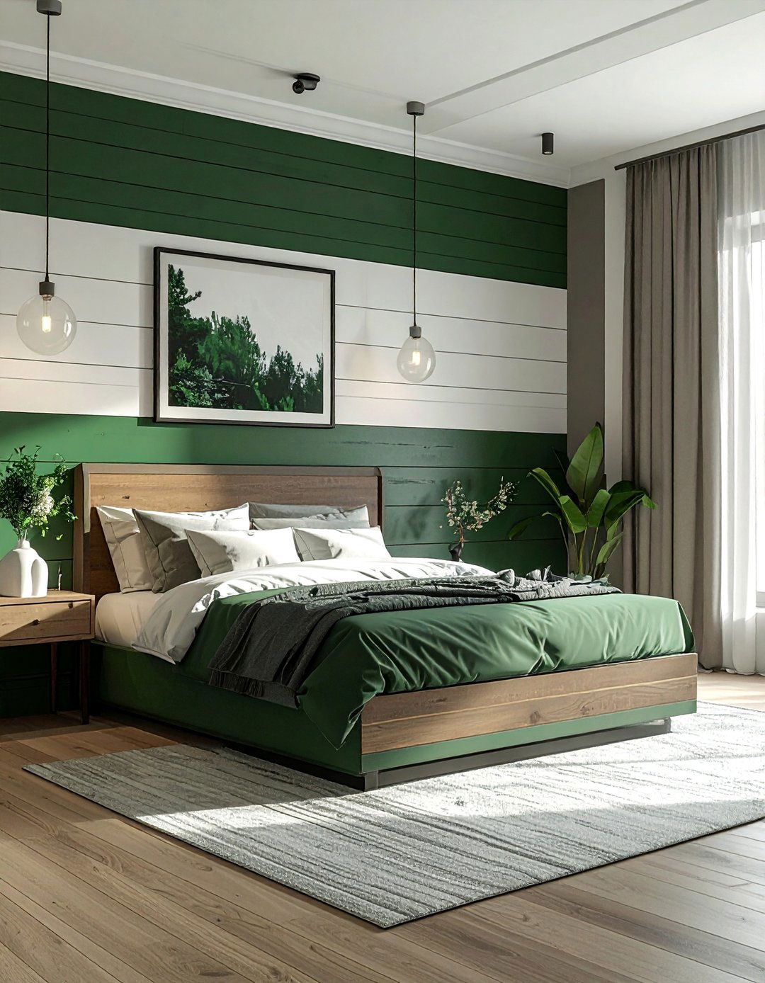 Two Tone Shiplap Bedroom Design - 30 Shiplap Bedroom Ideas for a Rustic and Chic Look