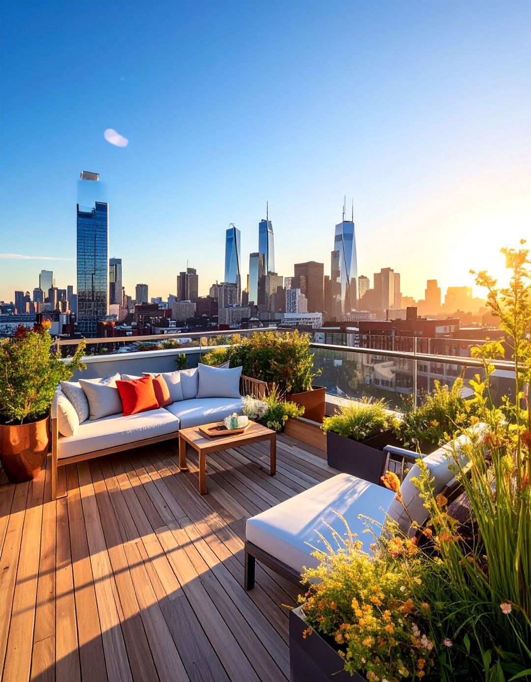 Urban Rooftop Enclosed Patio - 25 Enclosed Patio Ideas for Outdoor Comfort