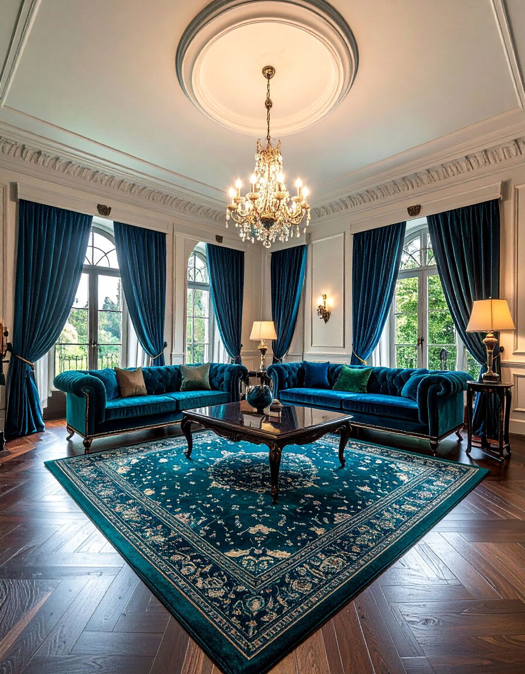 Use of Rich Jewel Toned Textiles - 25 Gothic Castle Ideas for a Dramatic and Unique Home