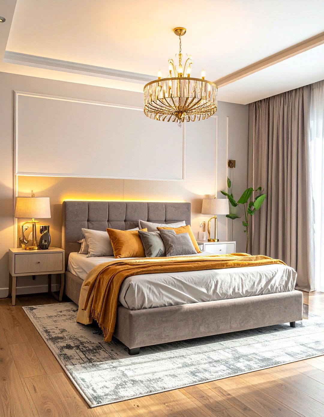 Using Multiple Light Sources - 40 Bedroom Interior Design Ideas for Comfort