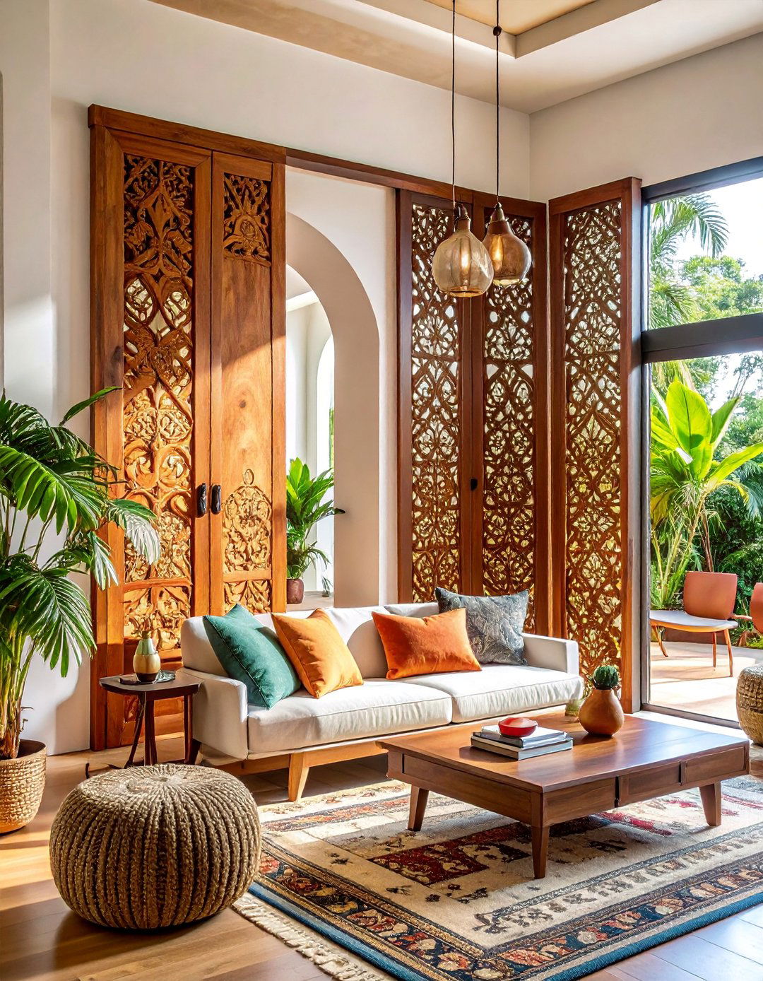 Using Screens and Room Dividers - 30 Bohemian Maximalist Decor Ideas for a Bold Look