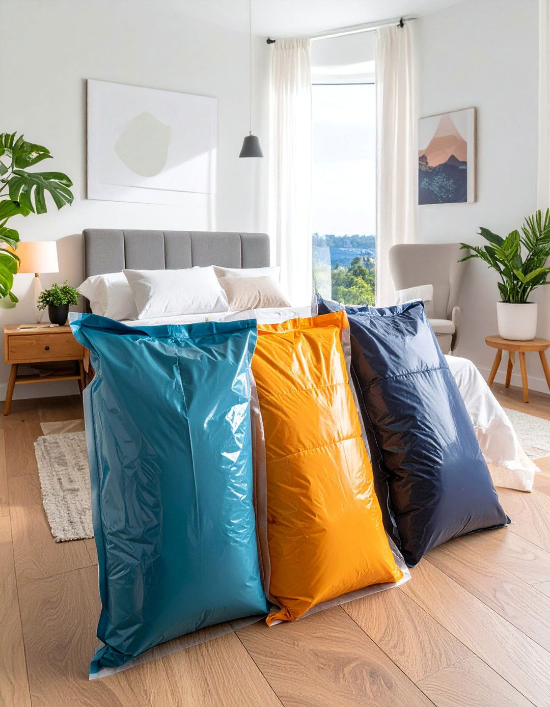 Vacuum Storage Bags - 30 Small Apartment Storage Ideas for Every Room