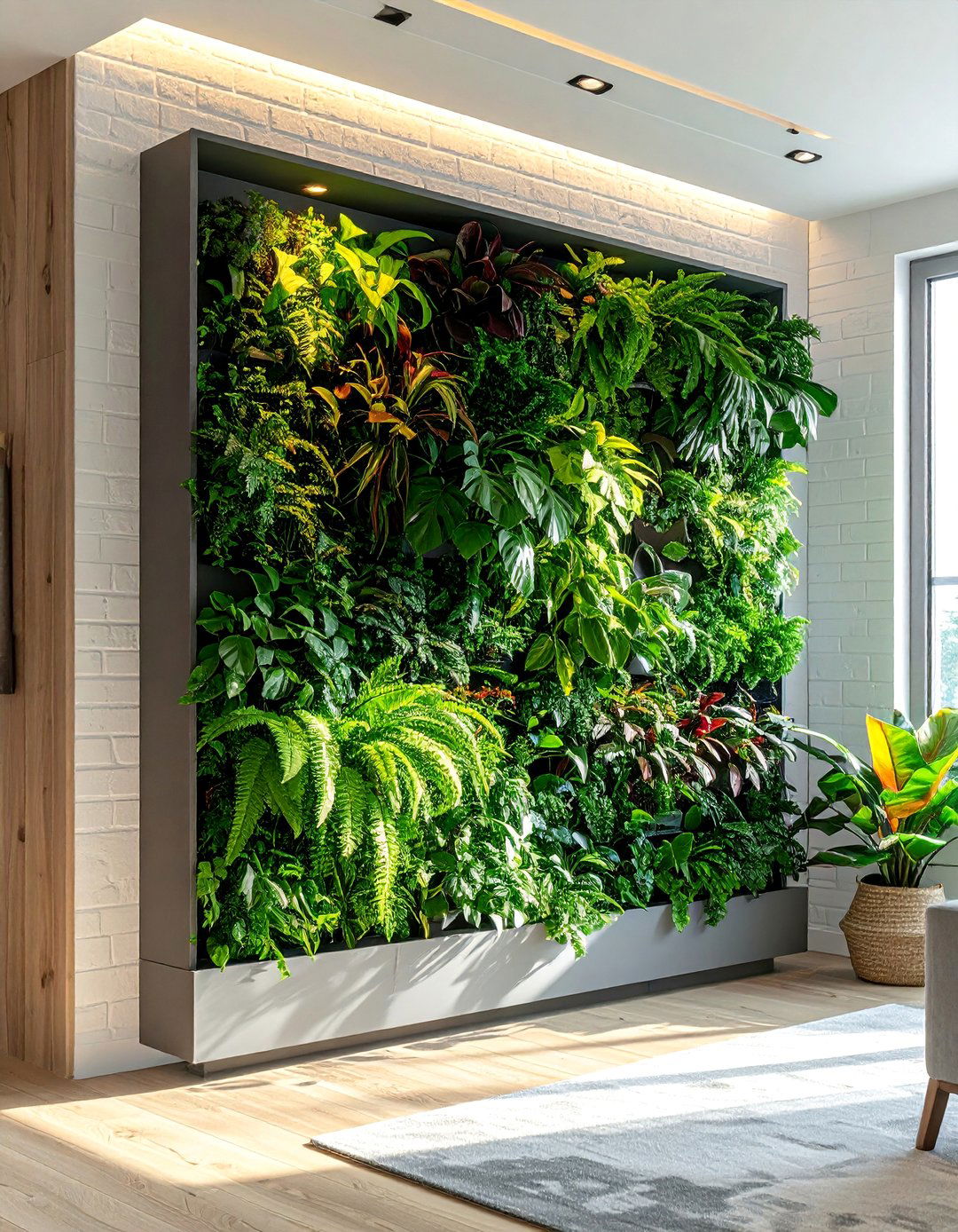 Vertical Wall Plant Room - 20 Plant Room Ideas to Bring Nature Indoors