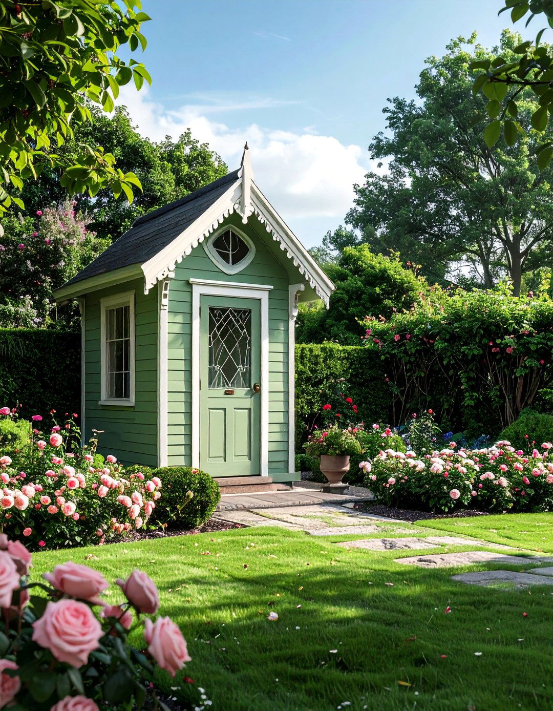Victorian Era Inspired Outhouse - 20 Luxury Outhouse Ideas for a Unique Design