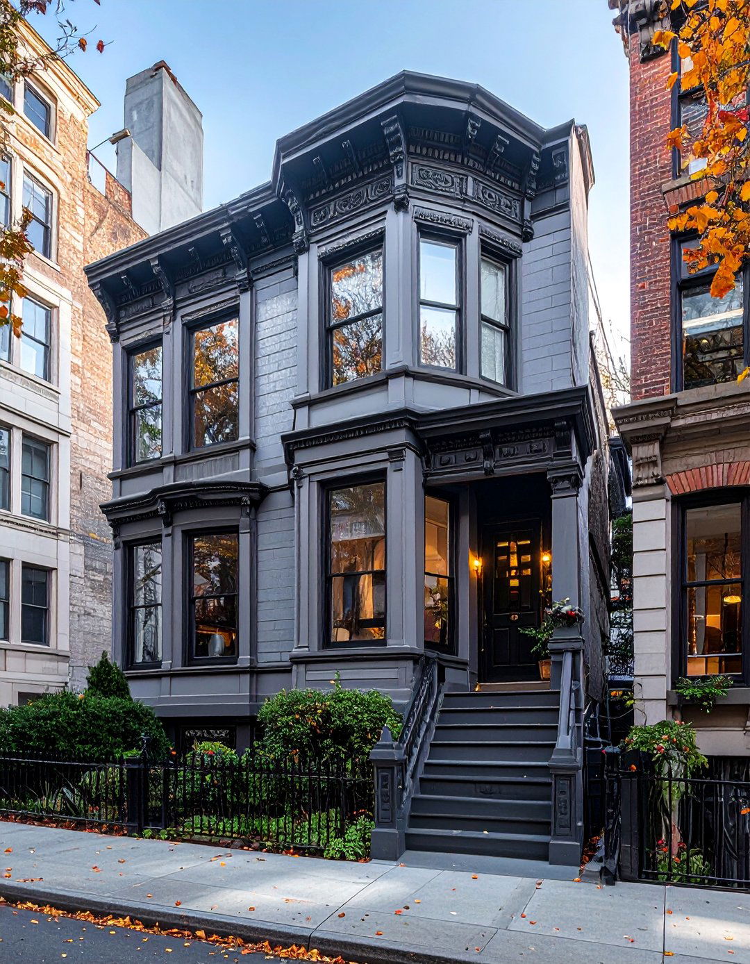 Victorian House With Black Windows - 30 Houses With Black Windows for Bold Style