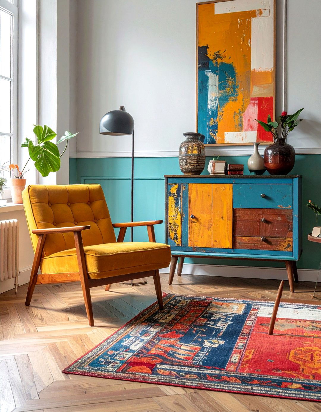 Vintage and Repurposed Furniture - 30 Bohemian Maximalist Decor Ideas for a Bold Look