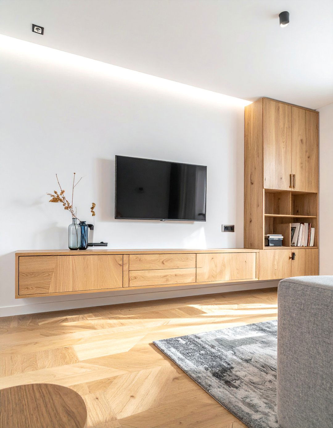 Wall Mounted Furniture for Small Terraced House Living Rooms - 30 Small Terraced House Living Room Ideas for Cozy Spaces