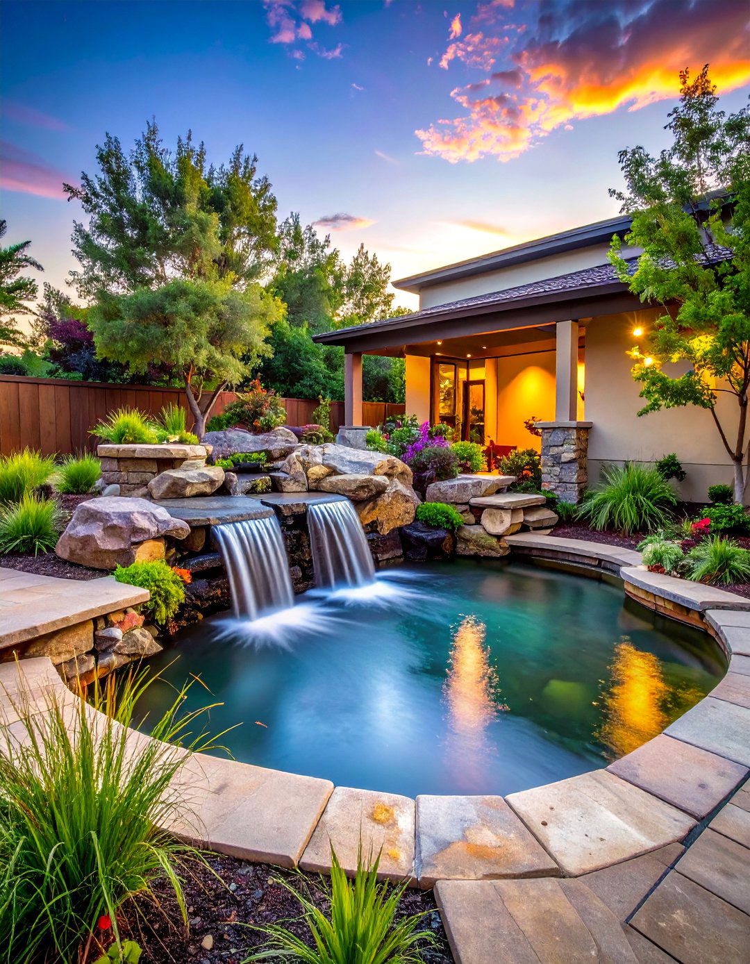 Water Feature Integration - 40 Hardscaping Ideas to Transform Your Outdoor Space