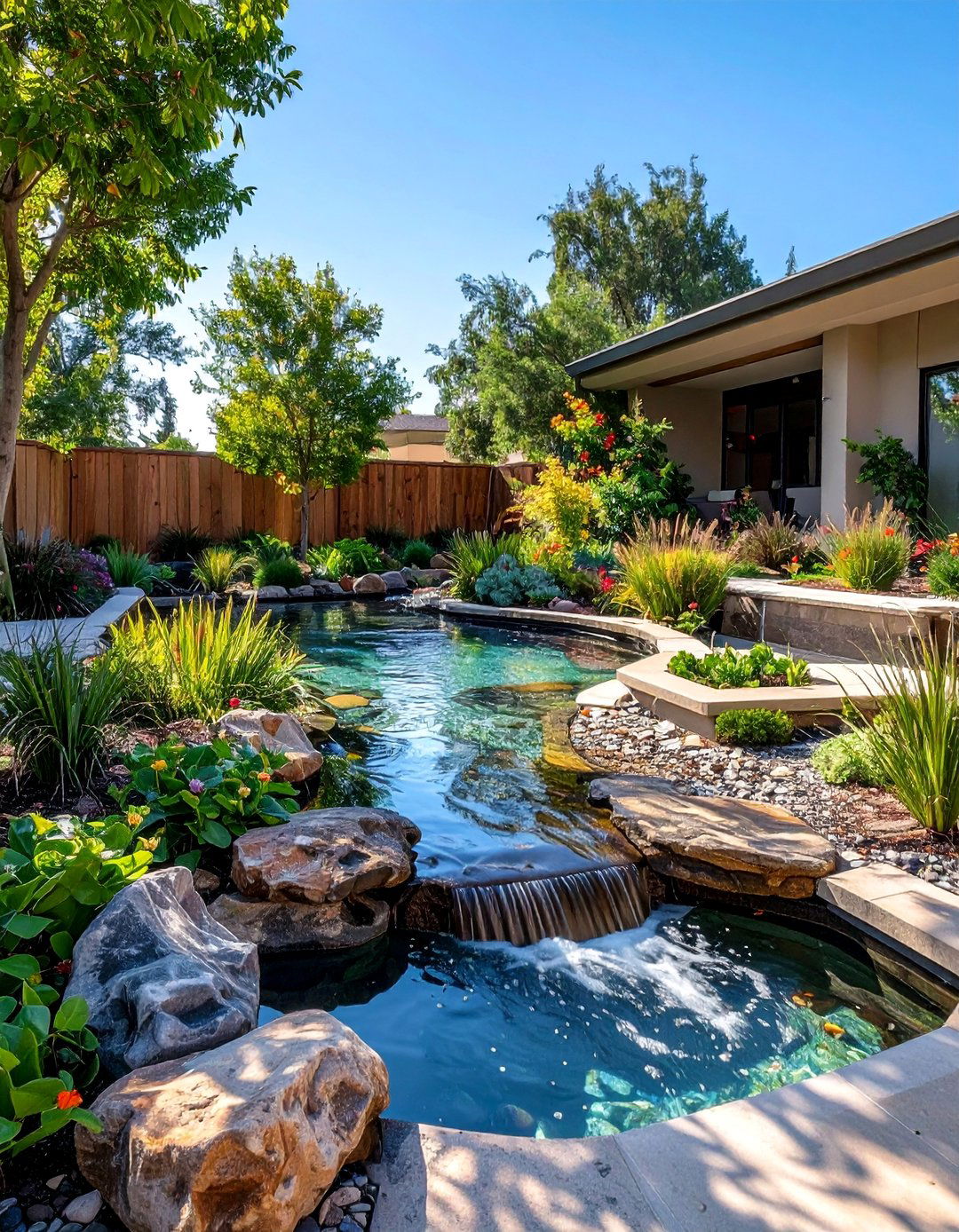 Water Feature Paradise - 25 Dog Friendly Landscaping Ideas for Pet Owners