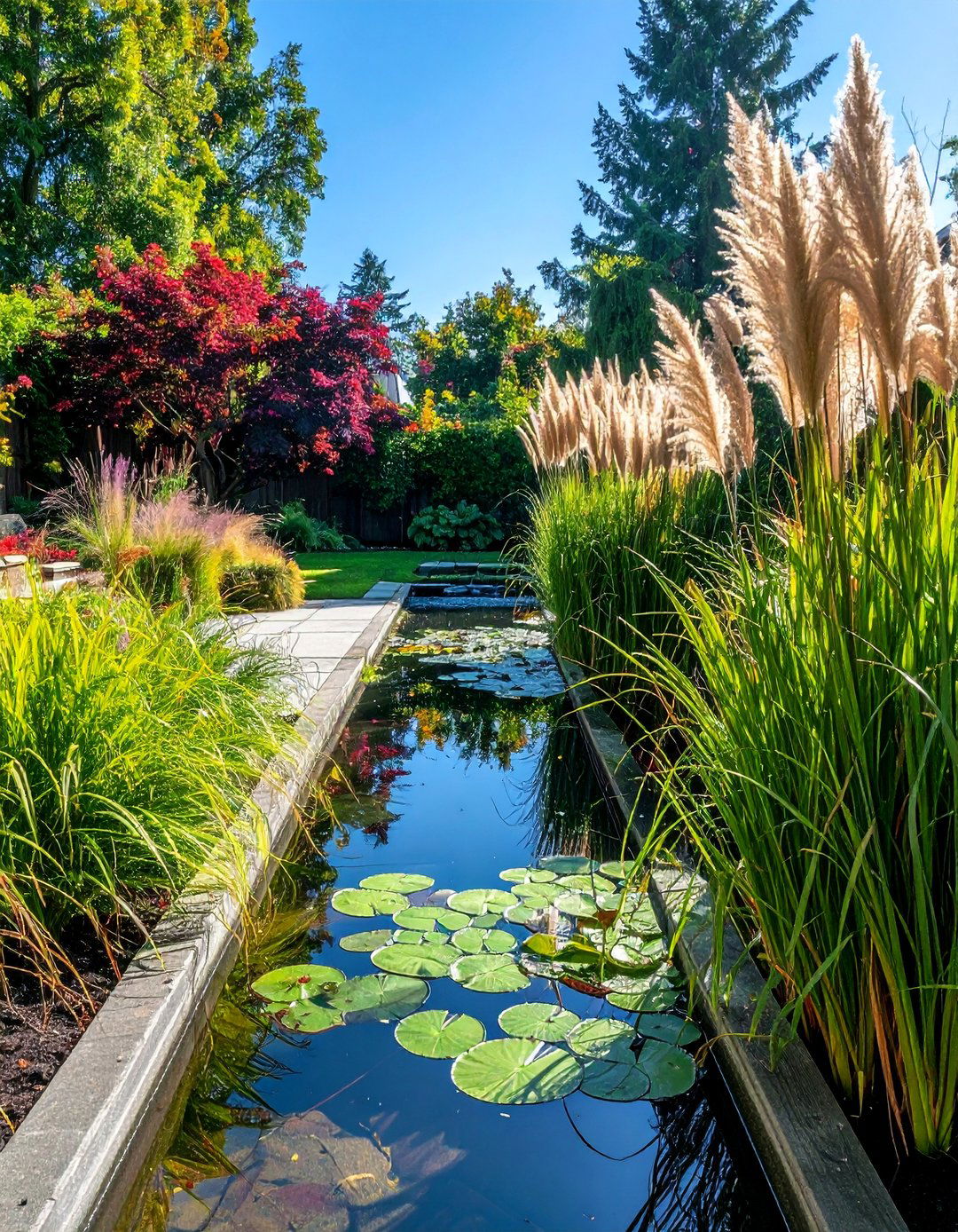 Water Garden Privacy Borders - 30 Backyard Privacy Ideas to Create a Secluded Oasis