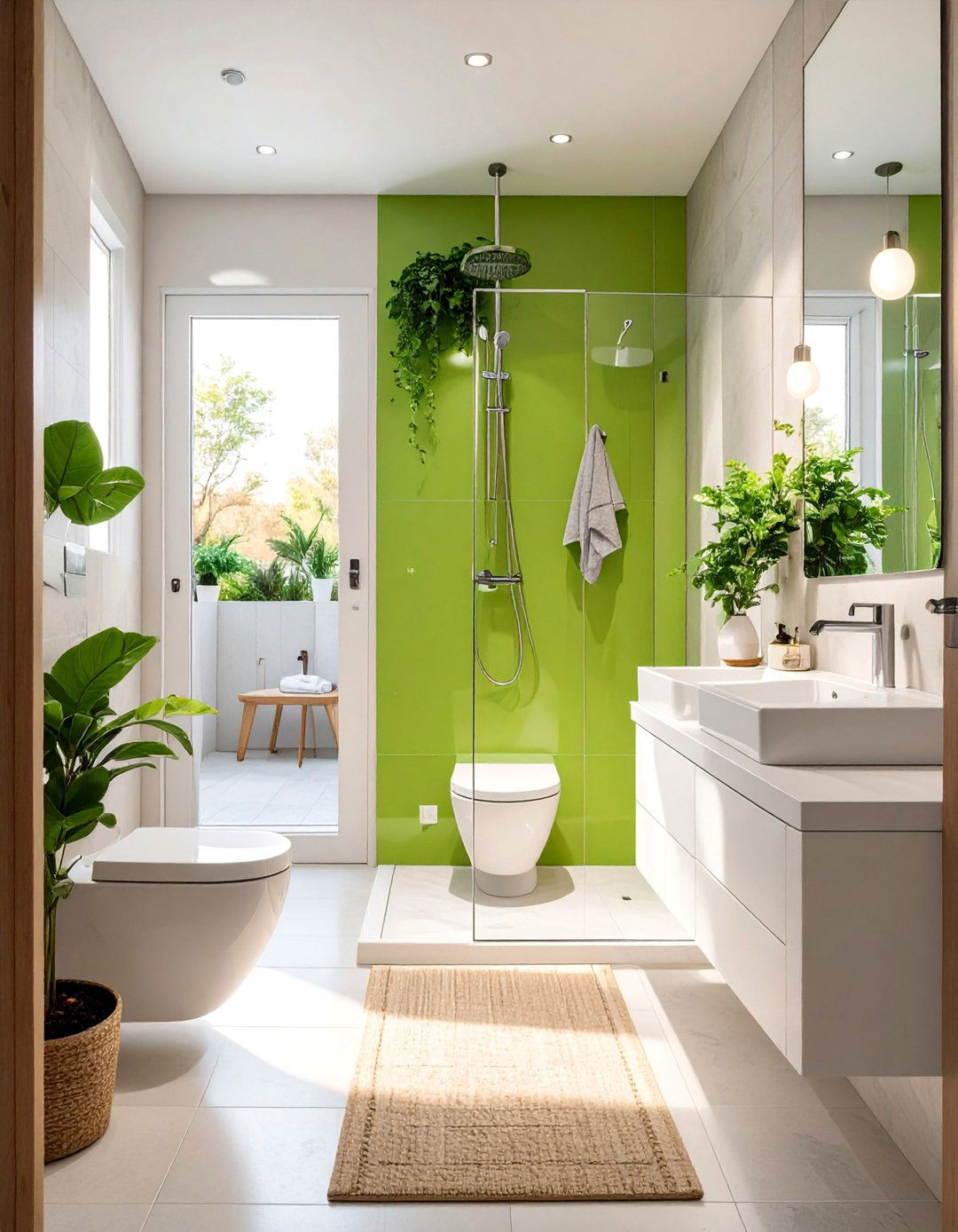 Water Saving Fixtures - 40 Bathroom Decor Ideas to Refresh Your Space