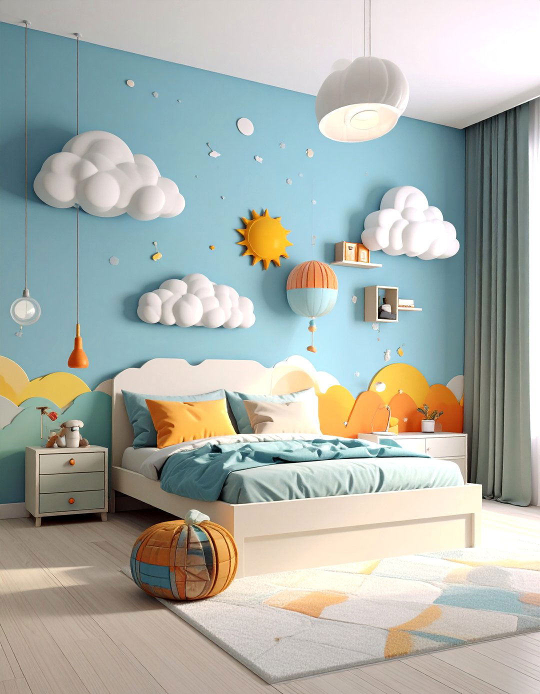 Weather Station Meteorology Center - 30 Kids Room Accent Wall Ideas for a Fun and Creative Space