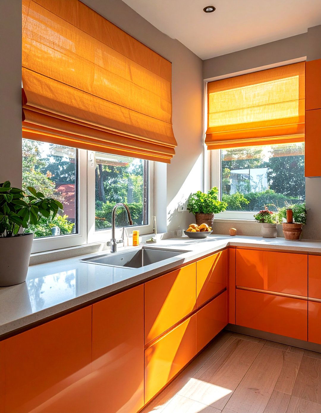 Window Treatment Solutions - 30 Budget-Friendly Small Galley Kitchen Ideas