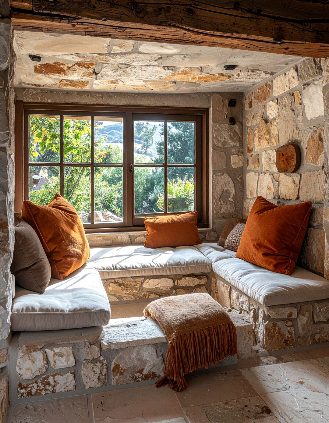 Window Wells with Built in Seating - 30 Basement Window Ideas to Brighten Your Space