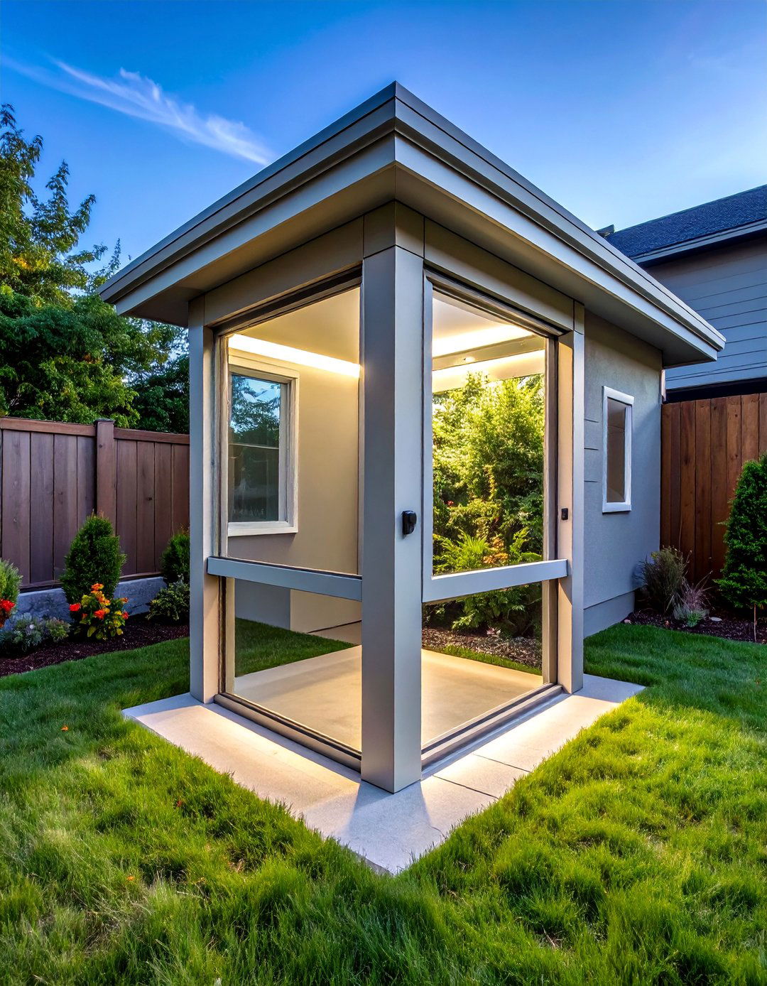 Window Wells with Retractable Covers - 30 Basement Window Ideas to Brighten Your Space
