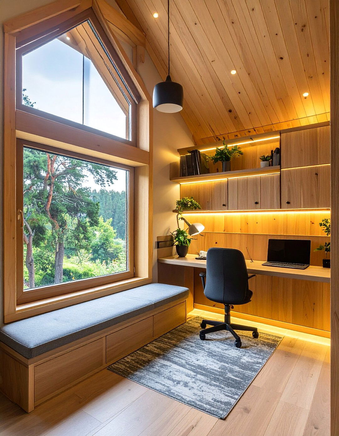 Workspace Integration - 30 Bungalow Interior Design Ideas to Inspire You