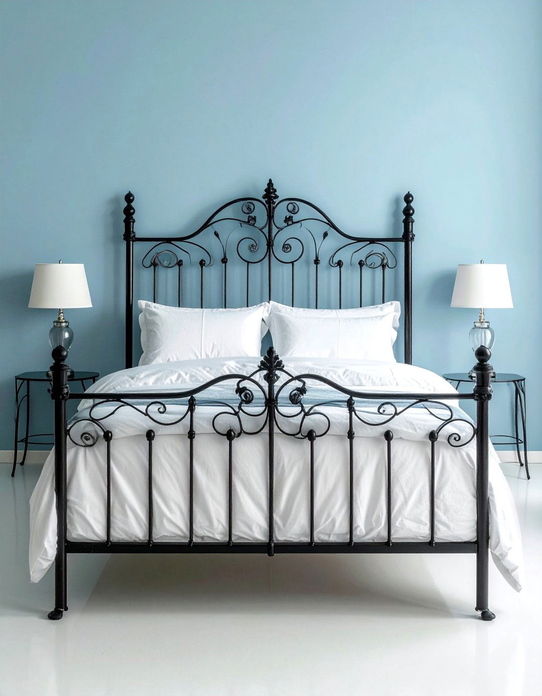 Wrought Iron Bed Frame - 25 French Bedroom Decor Ideas for Elegant Spaces
