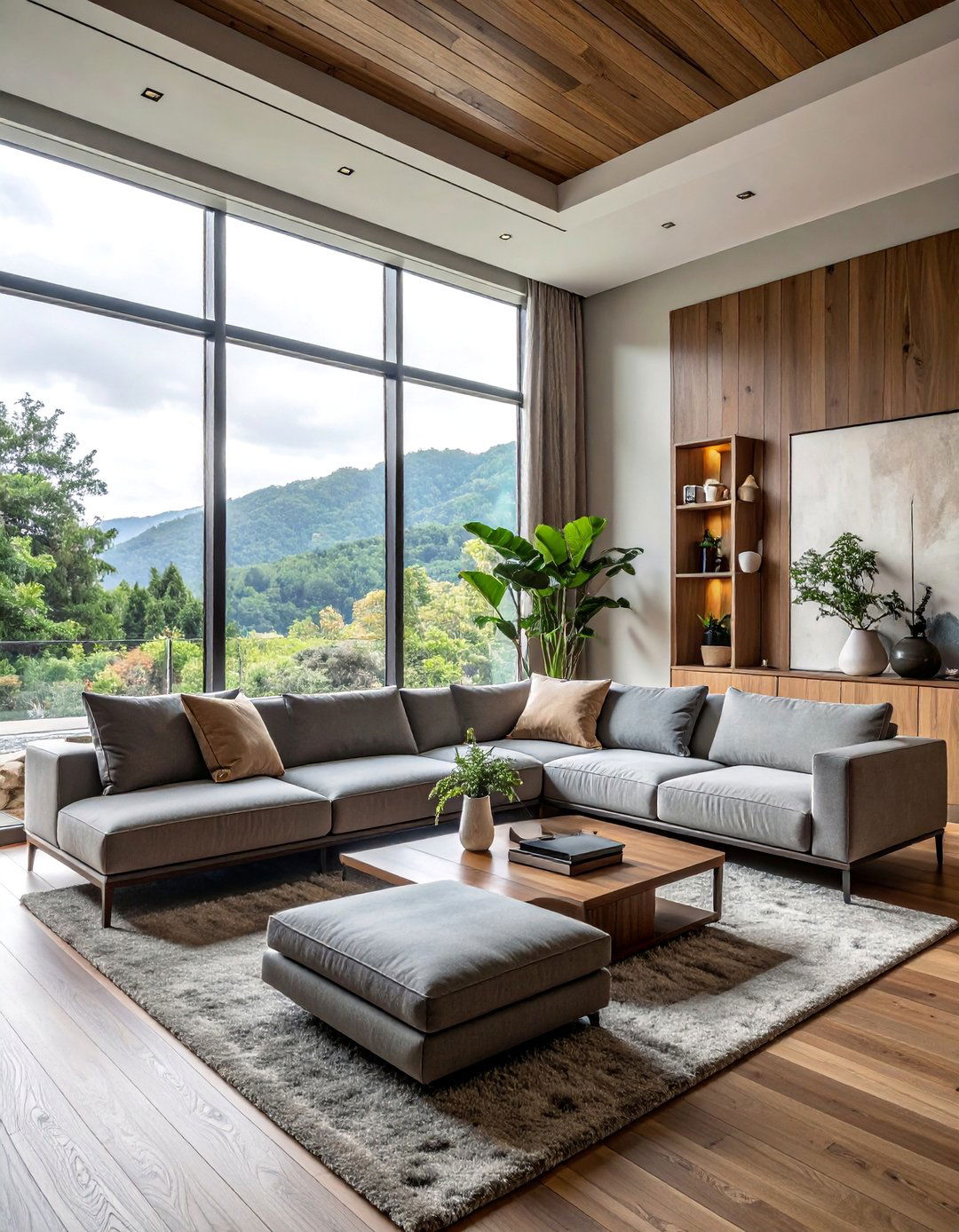 Zen Inspired Arrangements - 25 Organic Modern Living Room Design Ideas for Serenity