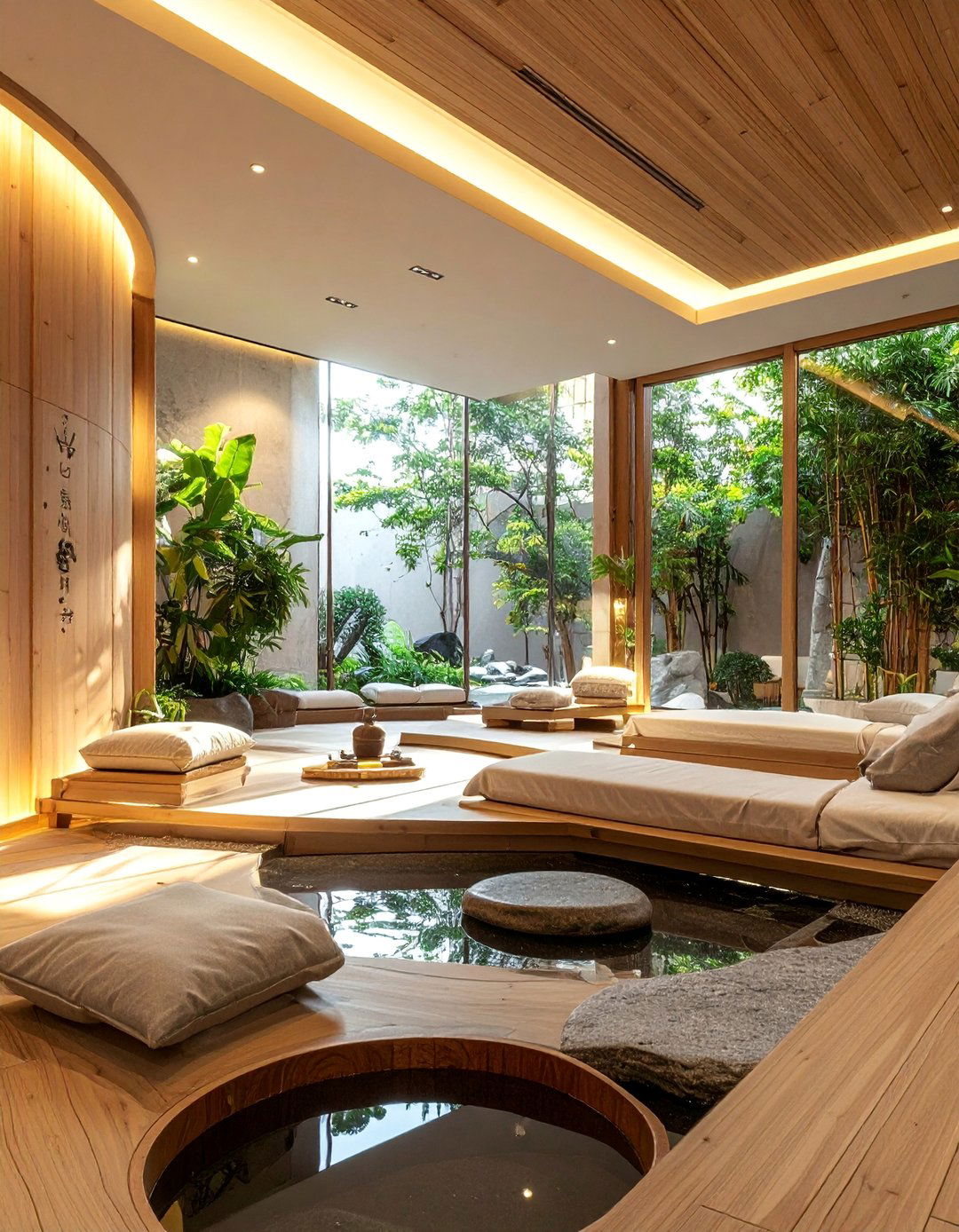 Zen Office Guest Room Meditation Space - 30 Office Guest Room Ideas for a Functional Space
