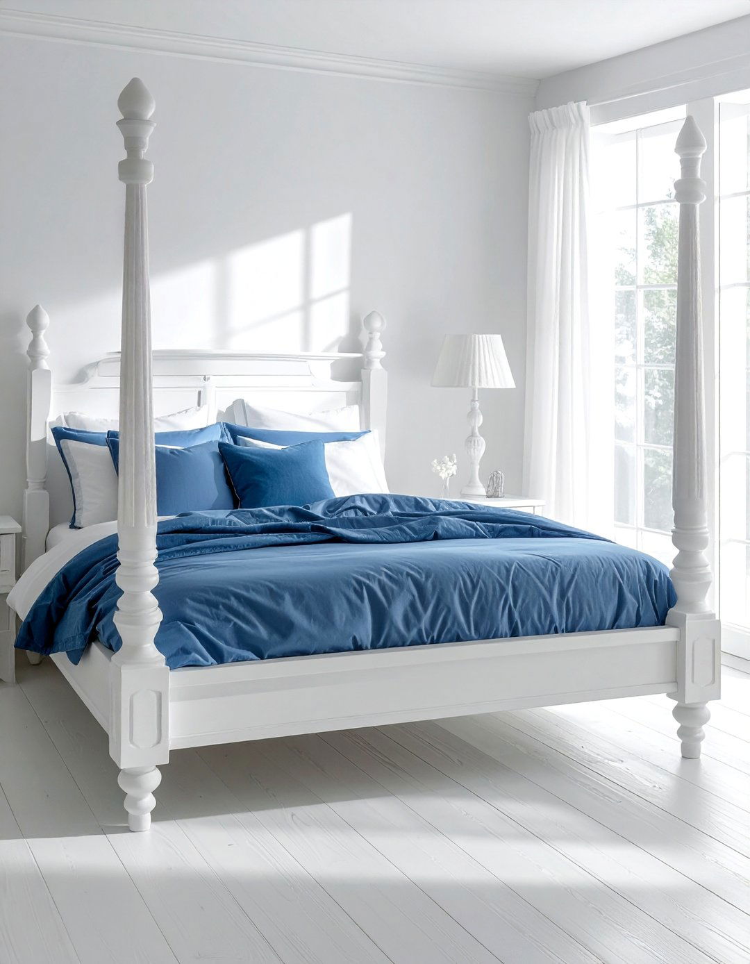 A Classic Spindle Bed in a Preppy Room - 30 Preppy Room Ideas for a Chic and Timeless Look
