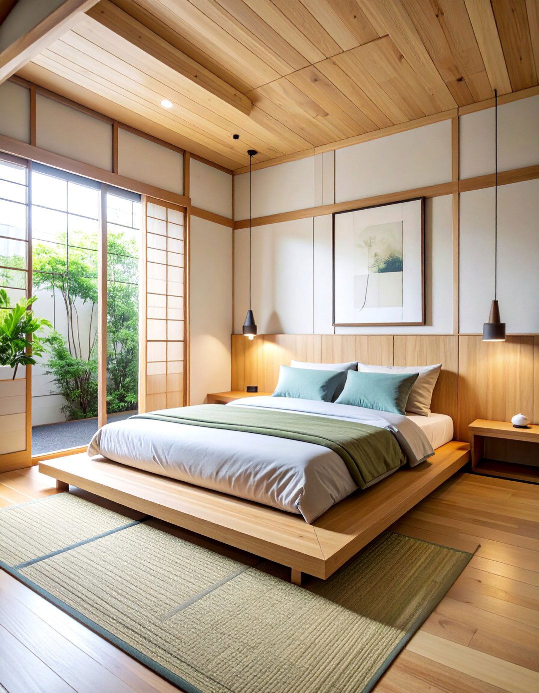A Low Slung Bed to Increase Visual Headroom - 40 Small Bedroom Ideas for Cozy and Functional Spaces