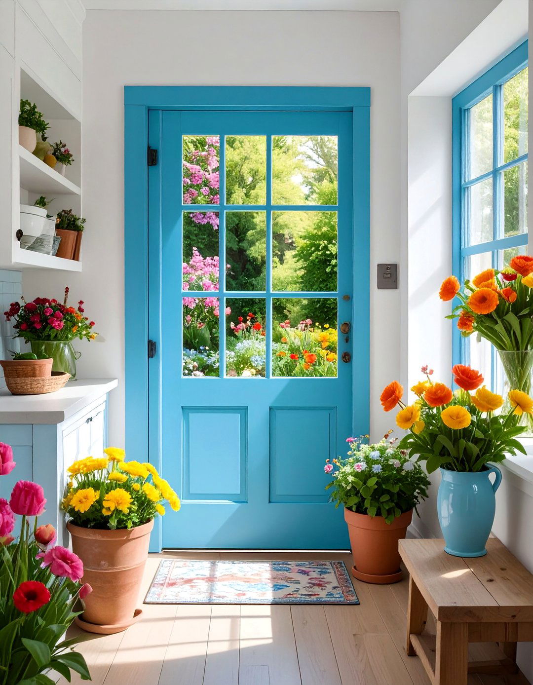 Adding a Dutch Door - 30 Cottage Decorating Ideas for a Charming Home