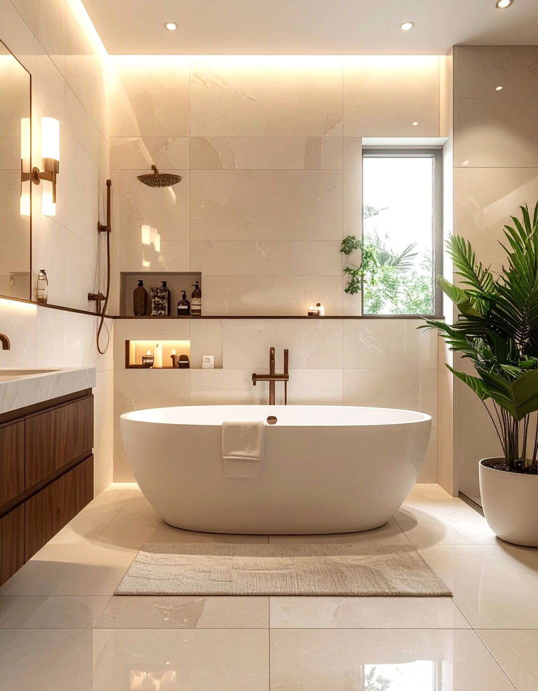 Alabaster and Bronze Metal Palette - 40 Warm Color Palettes for Every Room in the House