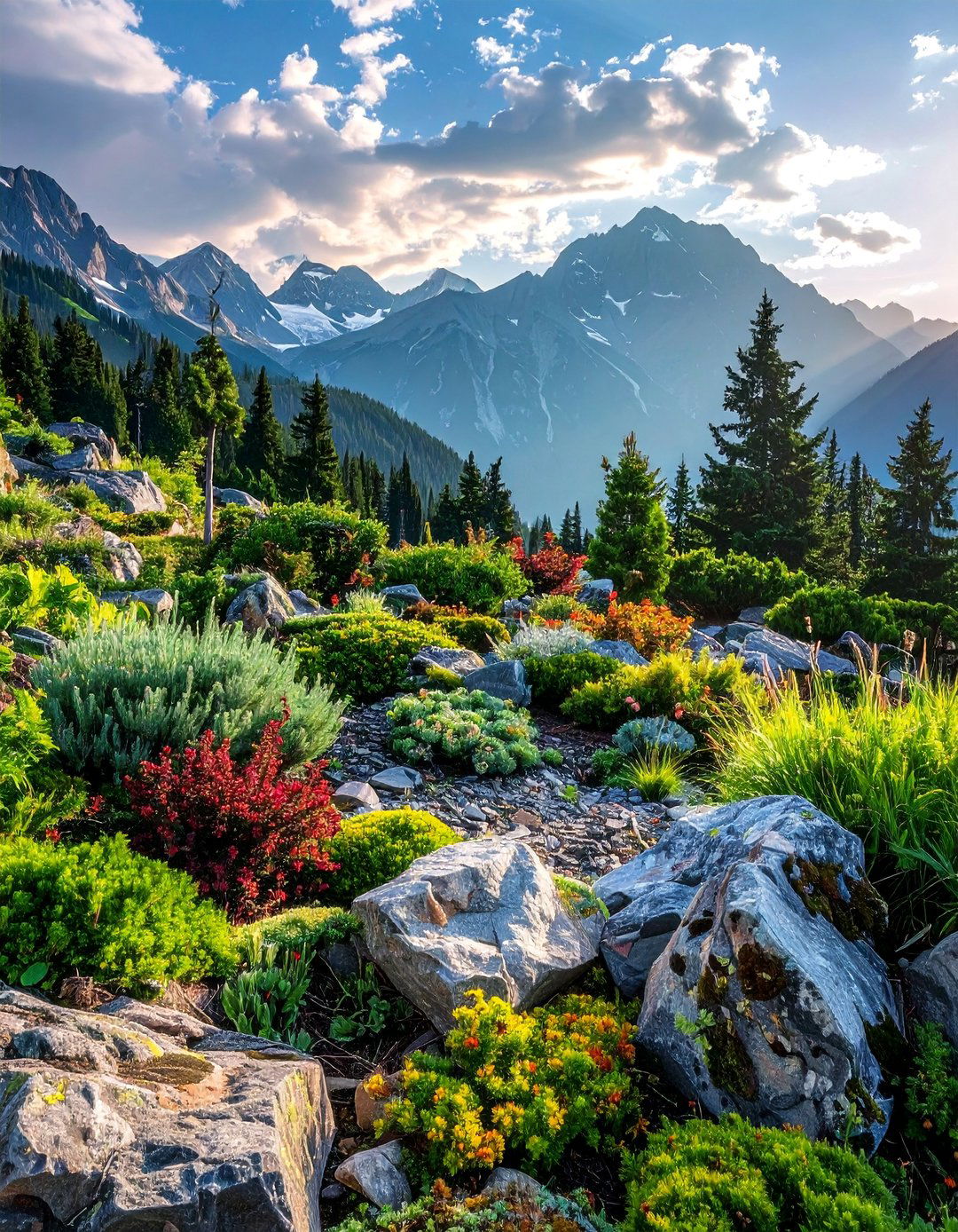 Alpine Rock Gardens - 40 Beautiful Gardens to Inspire Your Outdoor Space