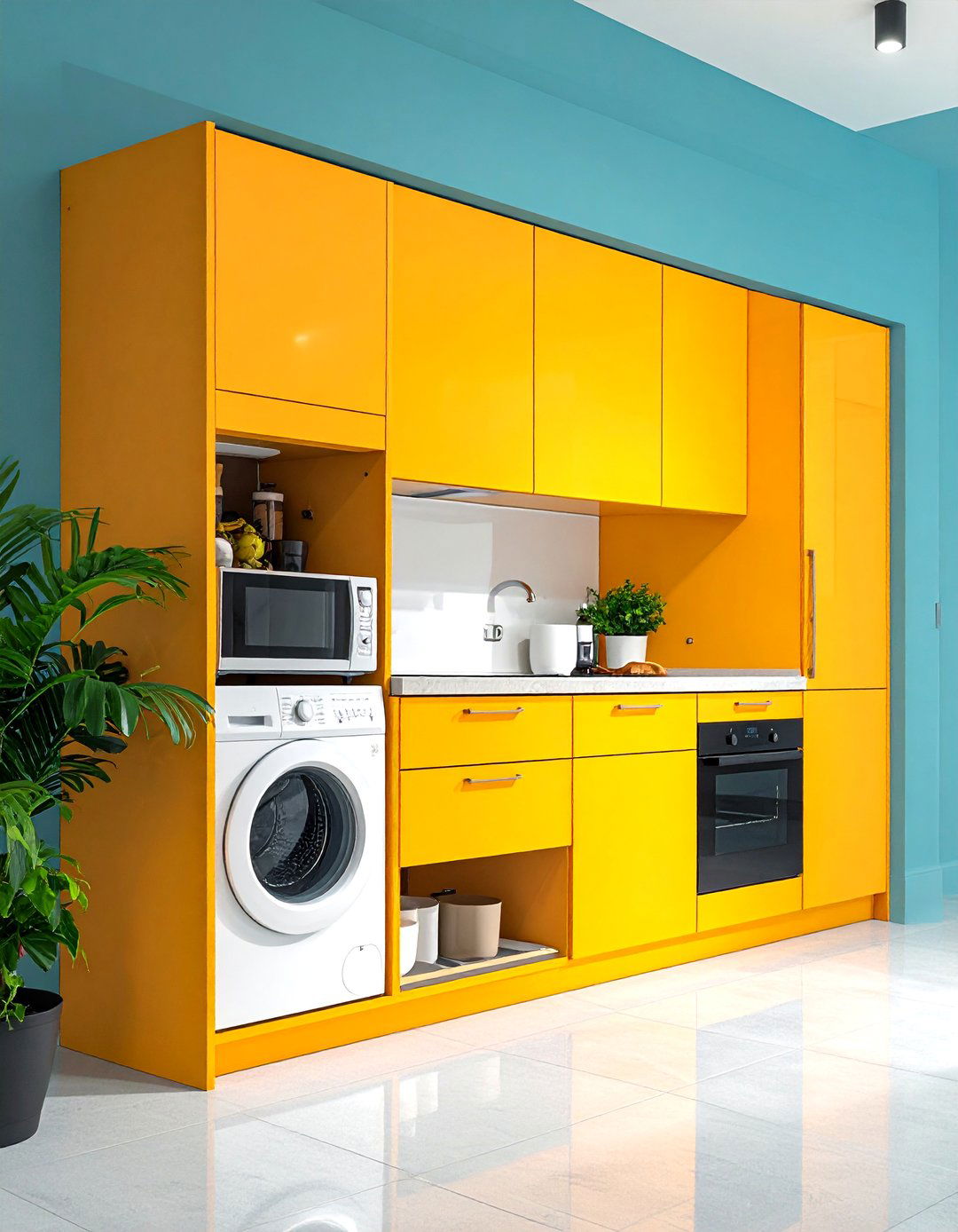 Appliance Garage Systems - 40 Small Kitchen Ideas for Efficient and Stylish Spaces
