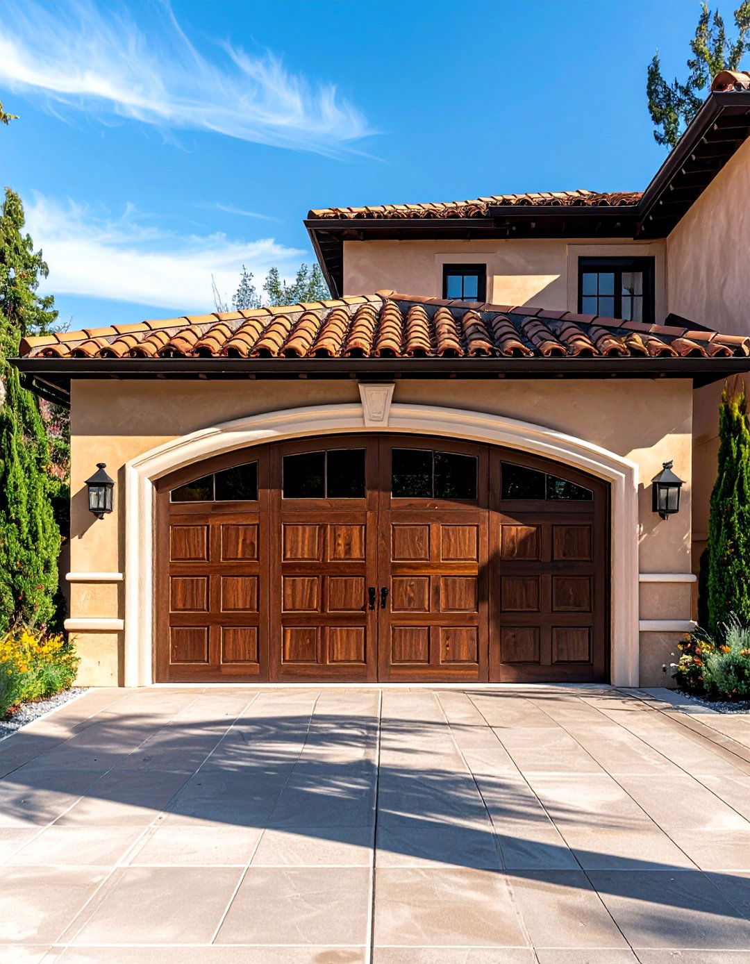Arched Garage Door Trim - 20 Exterior Garage Door Trim Ideas to Enhance Curb Appeal