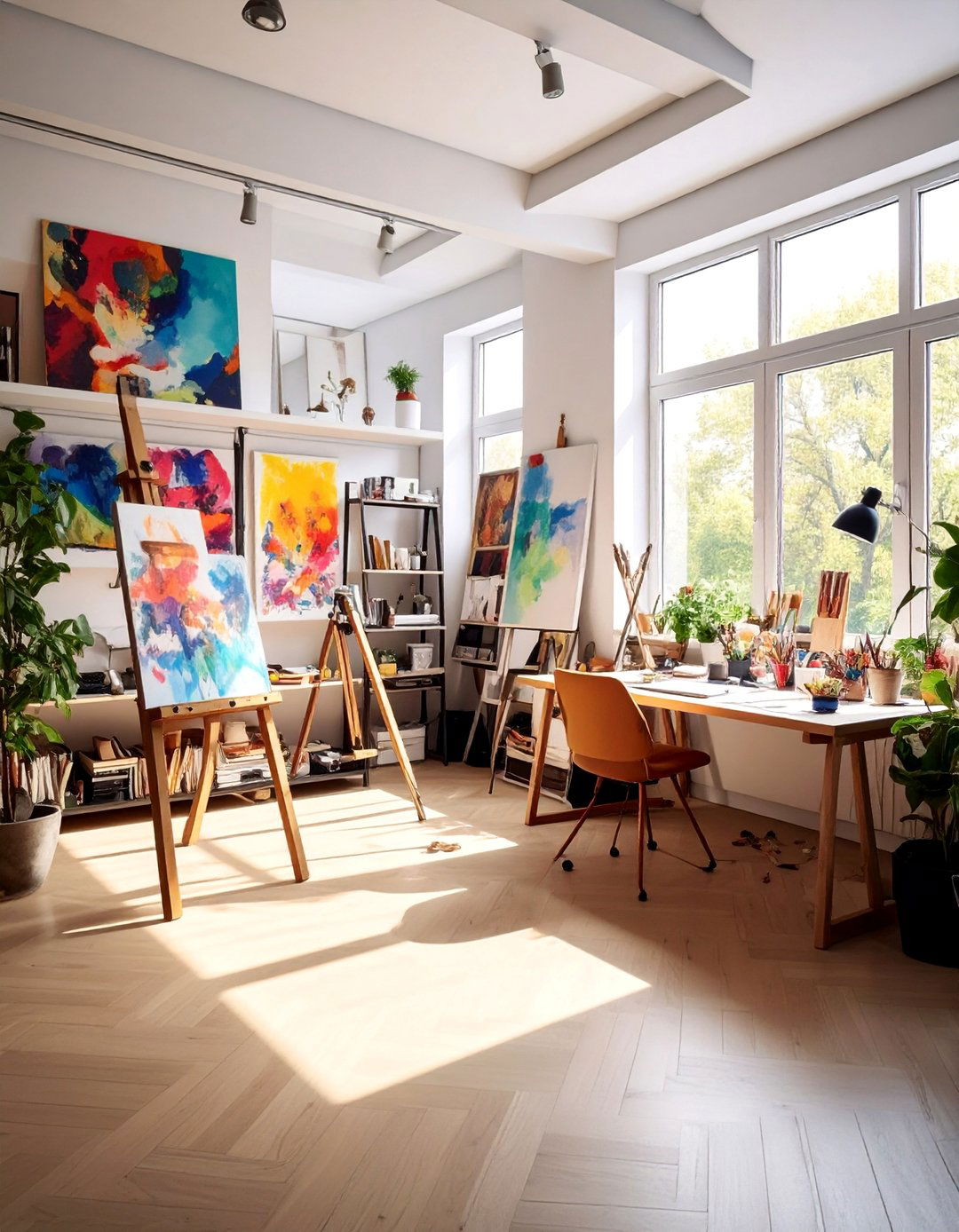 Art Studio Home Office - 40 Modern Home Office Ideas for a Productive Workspace
