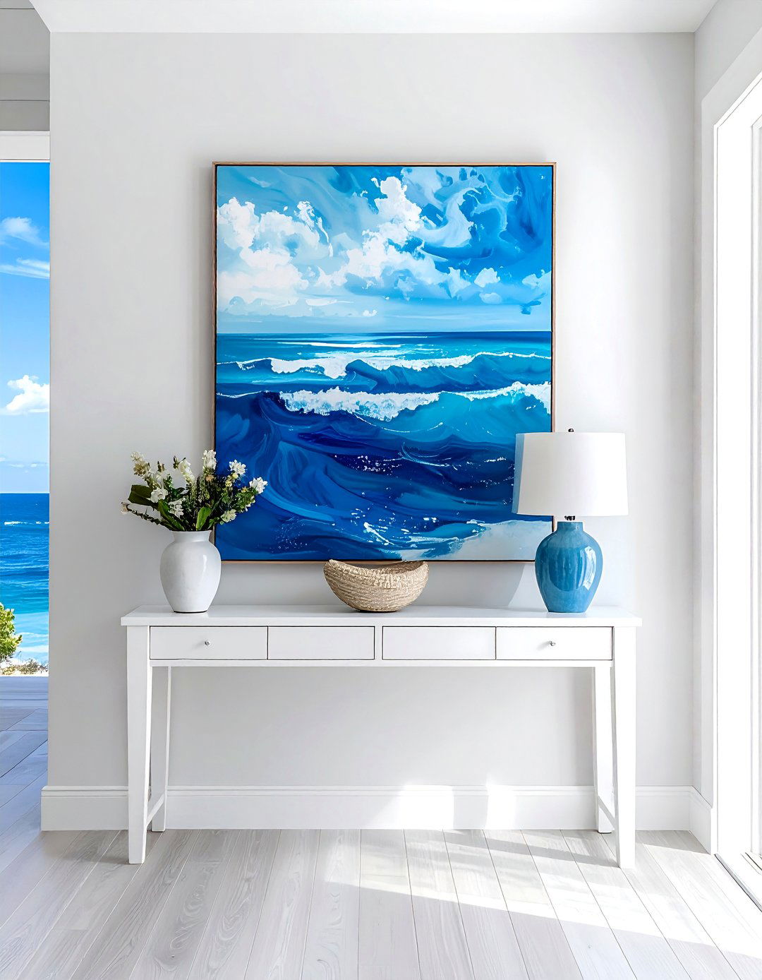 Artwork Depicting Coastal Scenes - 25 Florida Home Decor Ideas for a Coastal Vibe