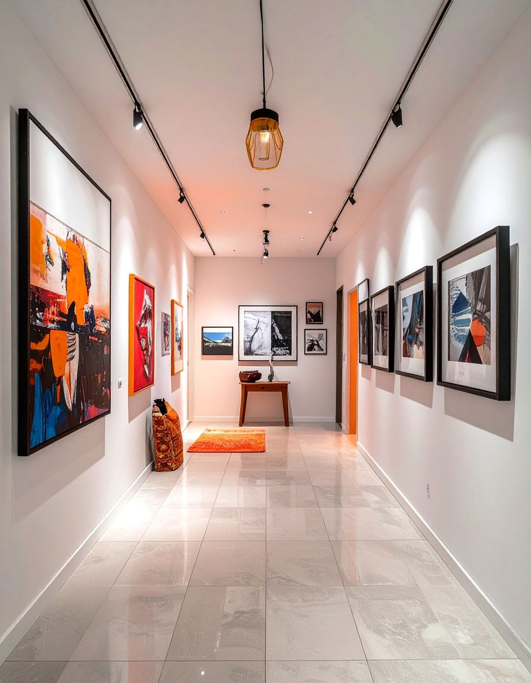 Assembling a Gallery Wall with Mixed Media Art - 25 Eclectic Interior Design Ideas for Unique Spaces