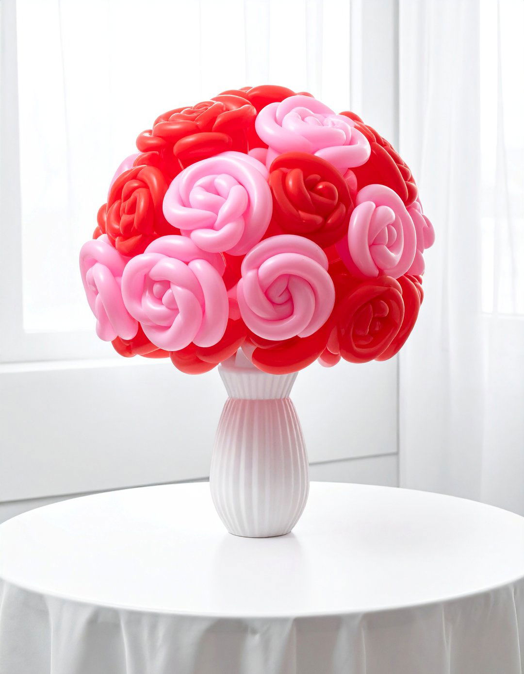 Balloon Flower Bouquet Centerpiece - 25 Balloon Centerpiece Ideas for Any Celebration