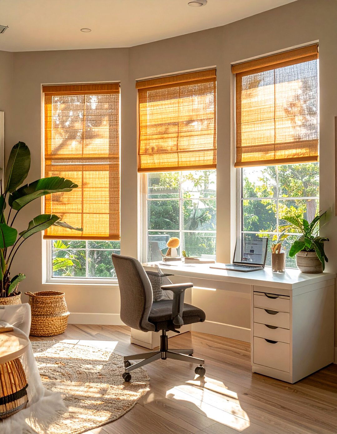 Bamboo Blinds and Shades - 25 Florida Home Decor Ideas for a Coastal Vibe