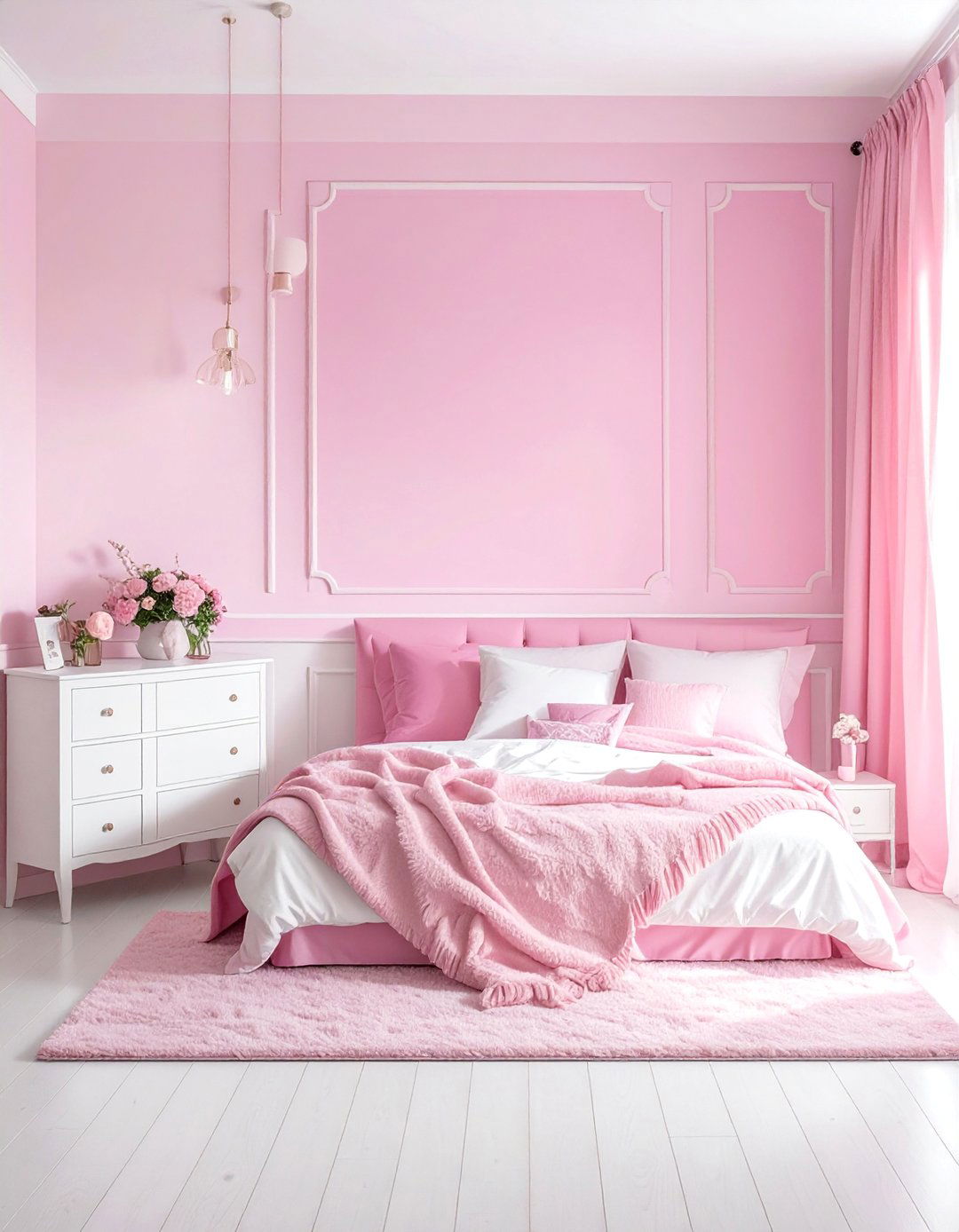 Barbie Classic Pink Paint Palette Room - 25 Barbie Room Ideas for a Dreamy and Fun Space