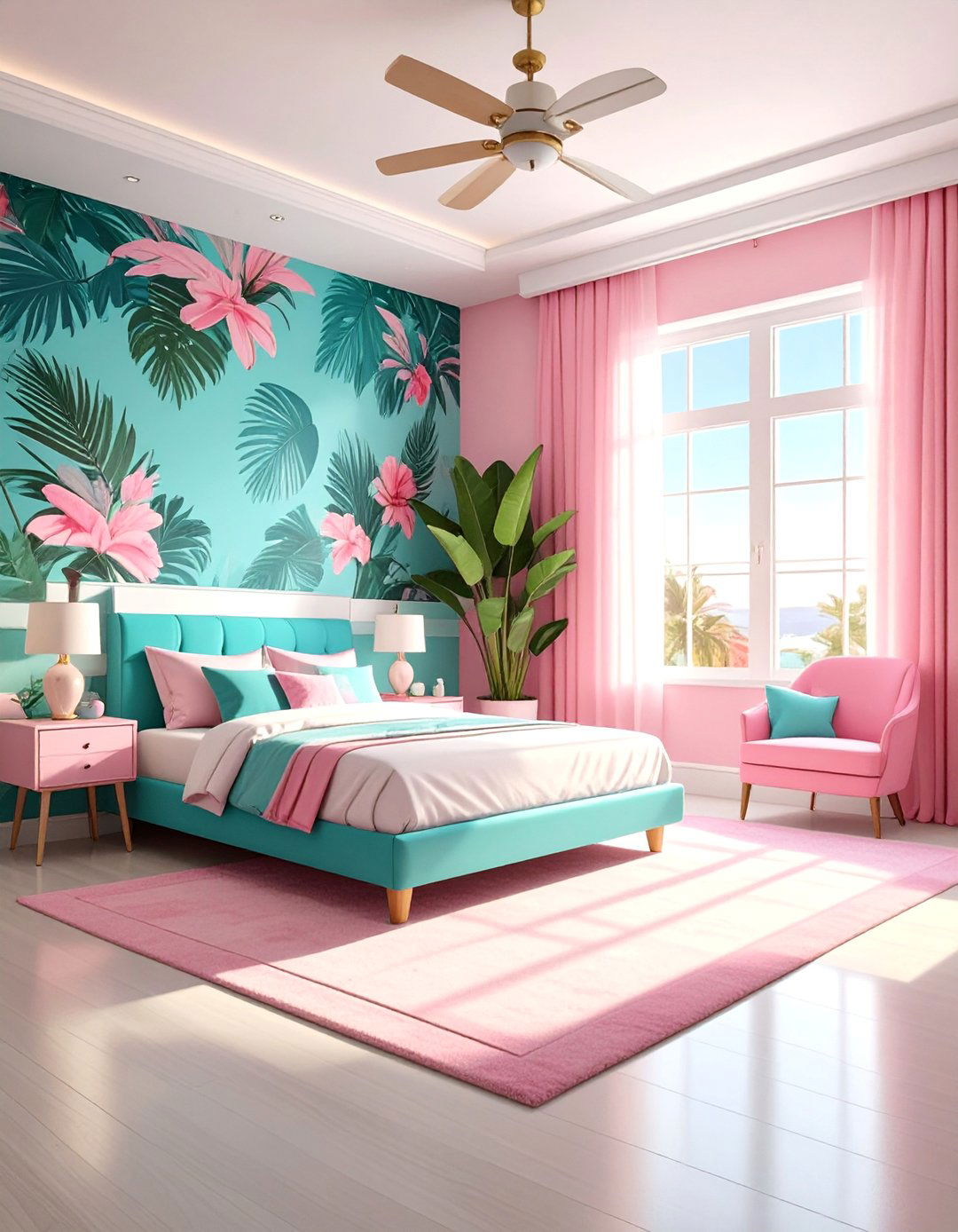 Barbie Palm Springs Inspired Decor - 25 Barbie Room Ideas for a Dreamy and Fun Space