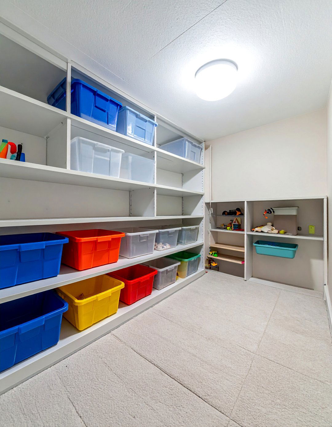 Basement Storage Rooms - 40 Toy Storage Ideas to Keep Your Home Organized