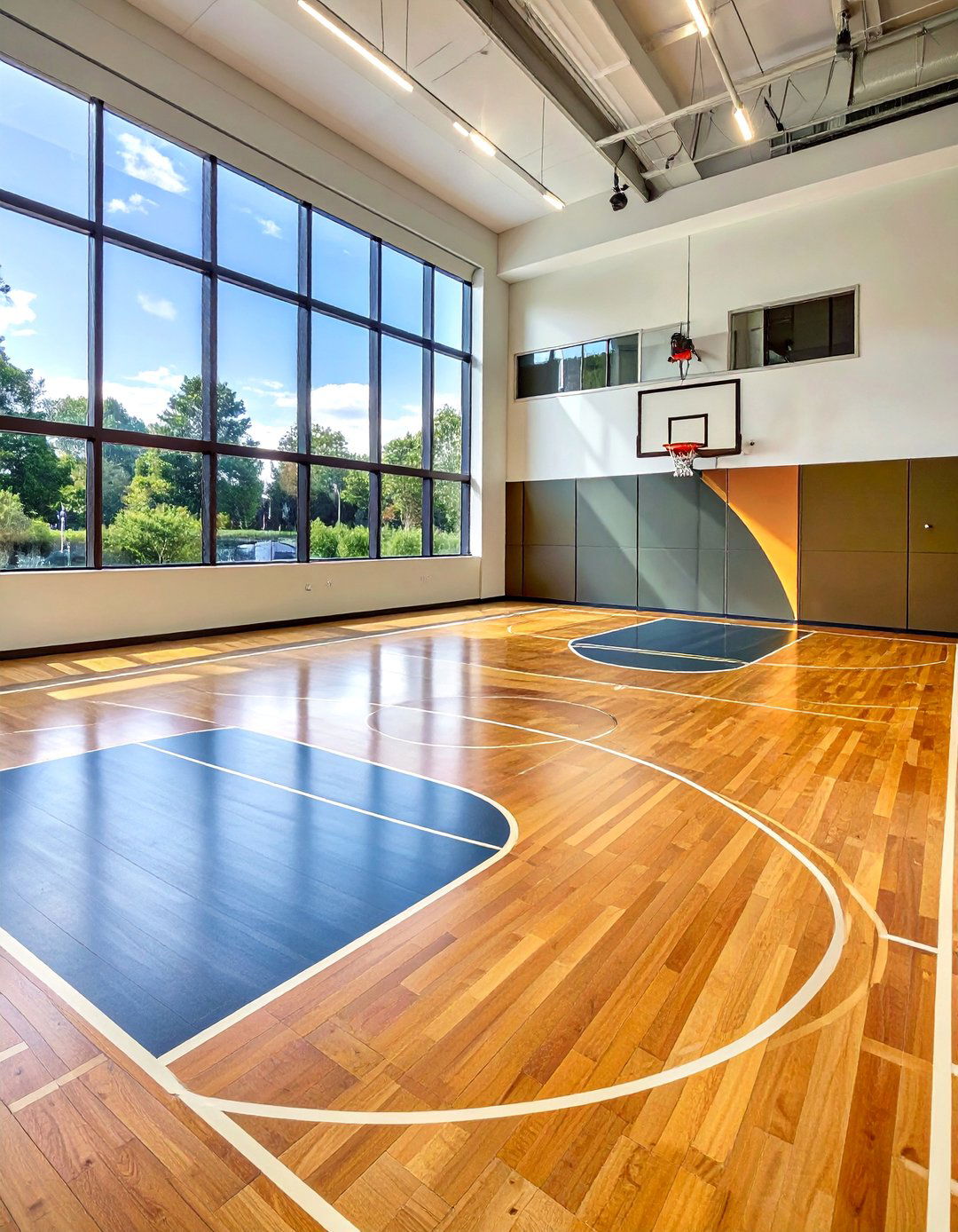 Basketball Court Rug Layout - 25 Basketball Room Decor Ideas for Sports Enthusiasts
