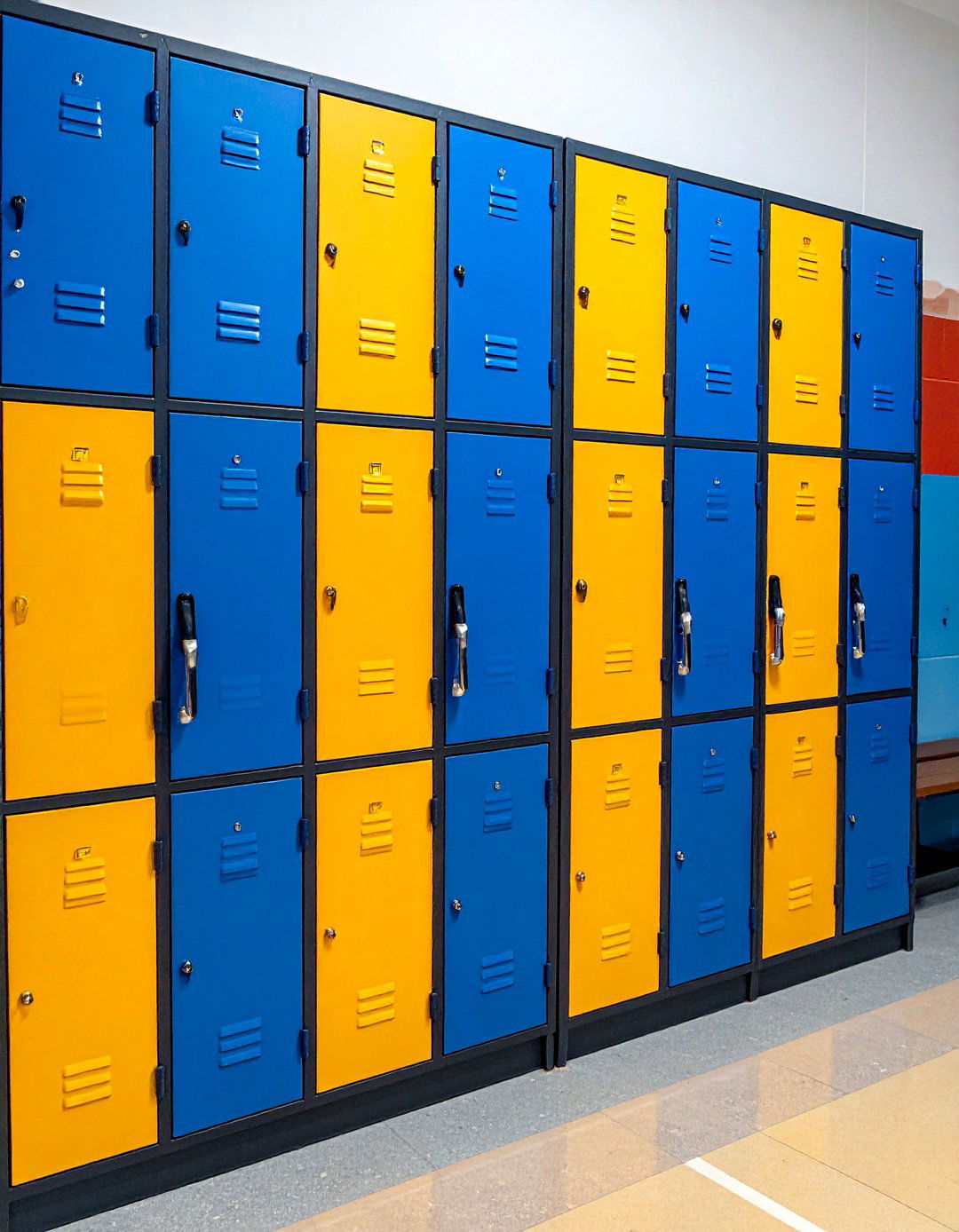 Basketball Equipment Locker System - 25 Basketball Room Decor Ideas for Sports Enthusiasts