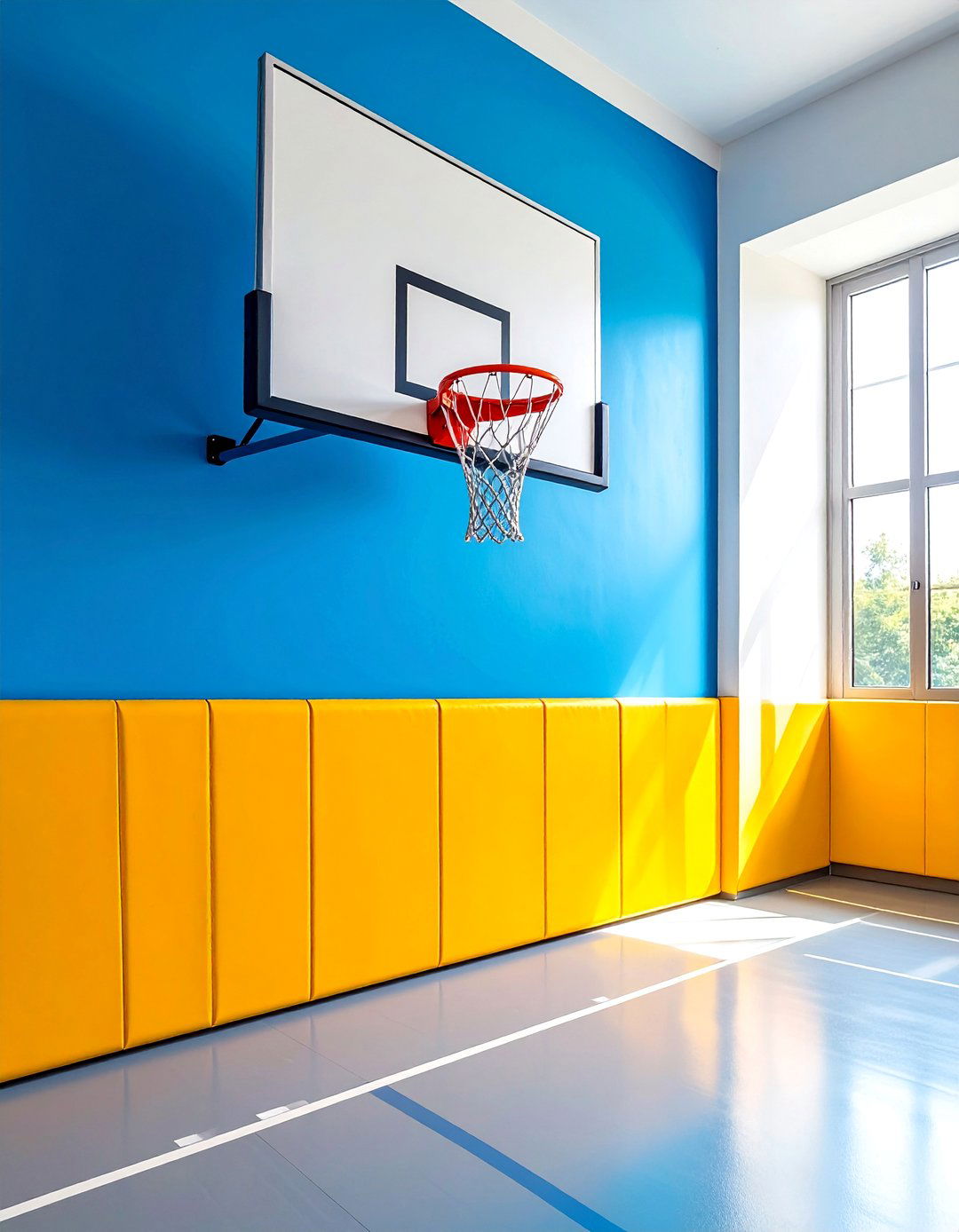 Basketball Hoop Wall Mount - 25 Basketball Room Decor Ideas for Sports Enthusiasts