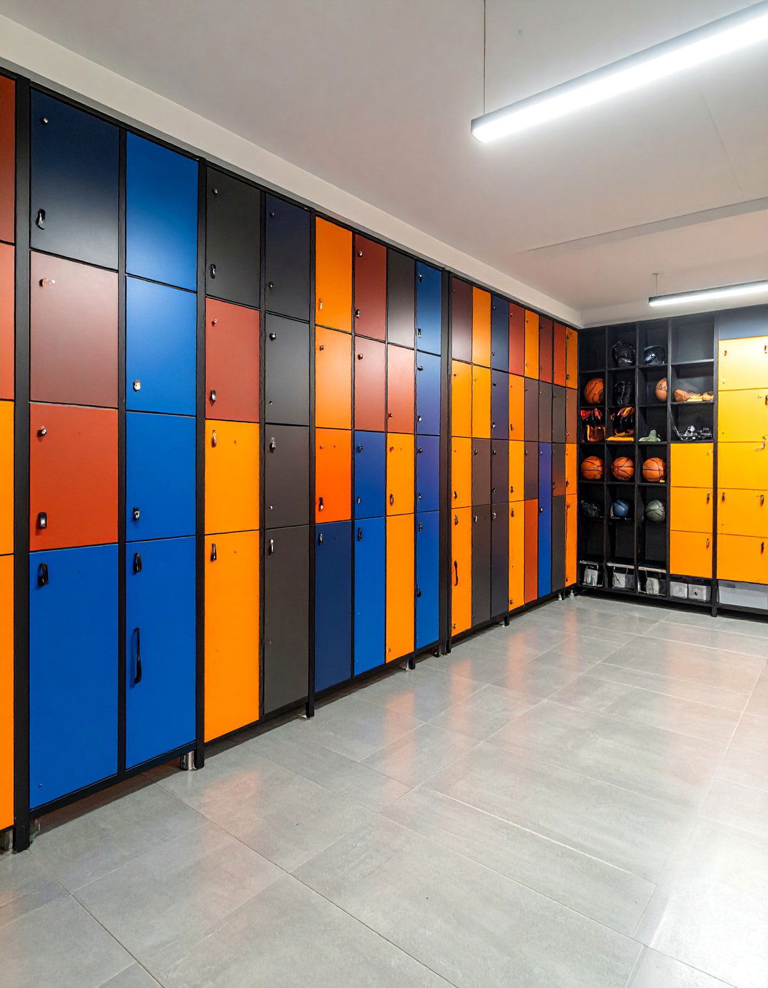Basketball Storage Organization Wall - 25 Basketball Room Decor Ideas for Sports Enthusiasts