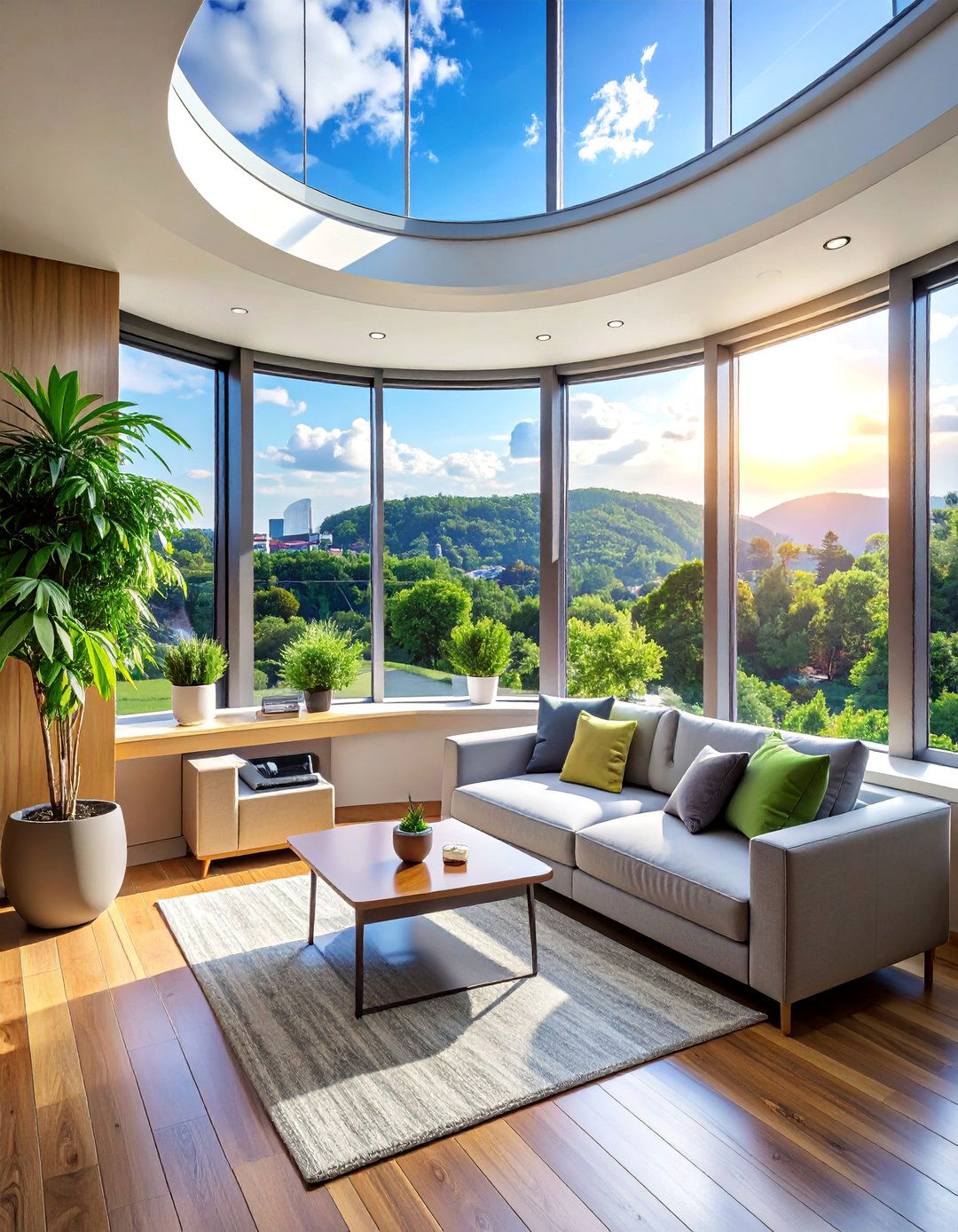 Bay Window Technology Integration Hub - 40 Bay Window Ideas to Brighten Your Home