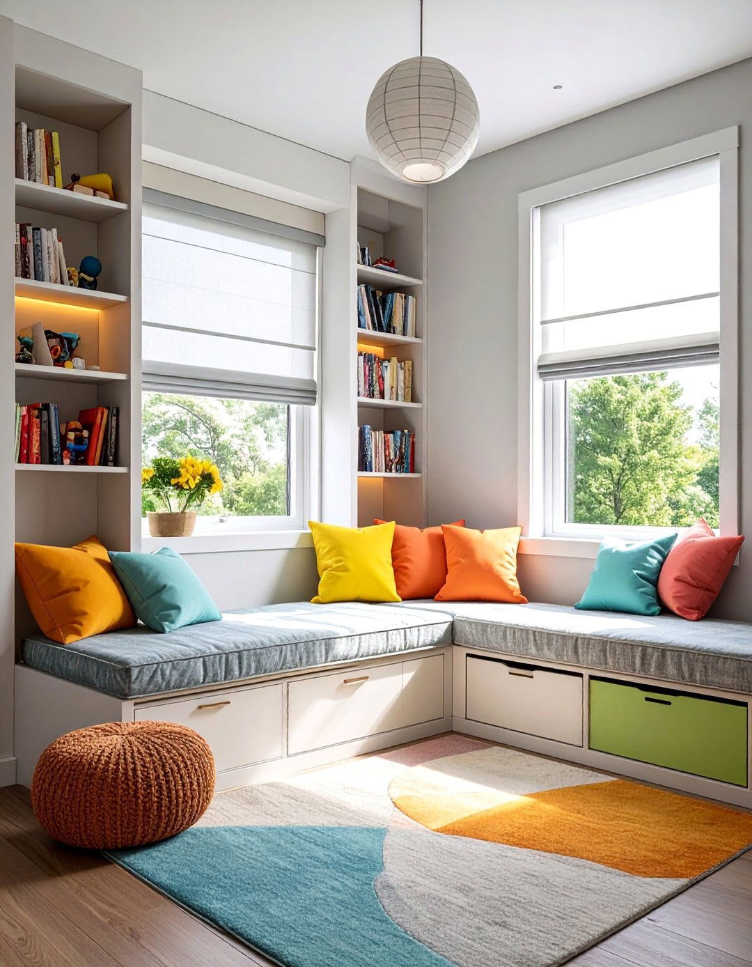 Bedroom Reading Nook Storage - 40 Toy Storage Ideas to Keep Your Home Organized
