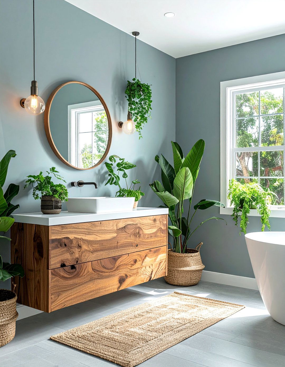 Behr Silver Celadon HGSW2329 - 40 Best Blue-gray Paint Colors for Your Home